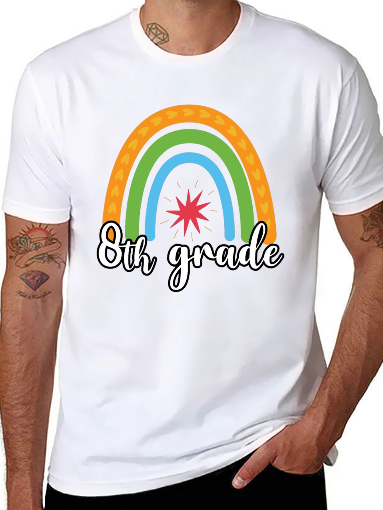 8th Grade Rainbow T-Shirt