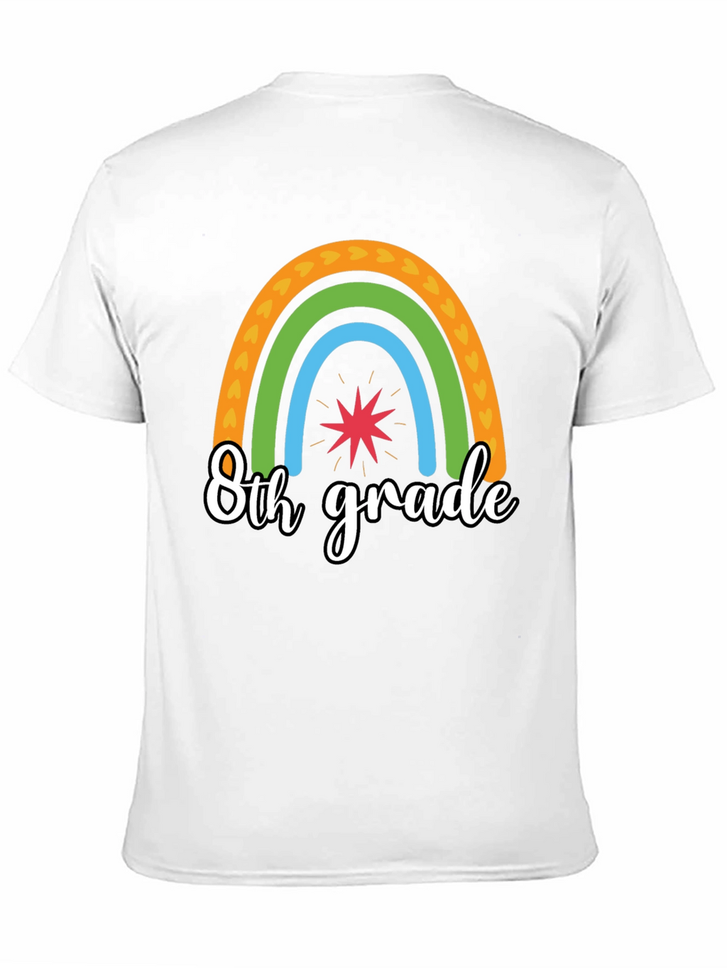 8th Grade Rainbow T-Shirt