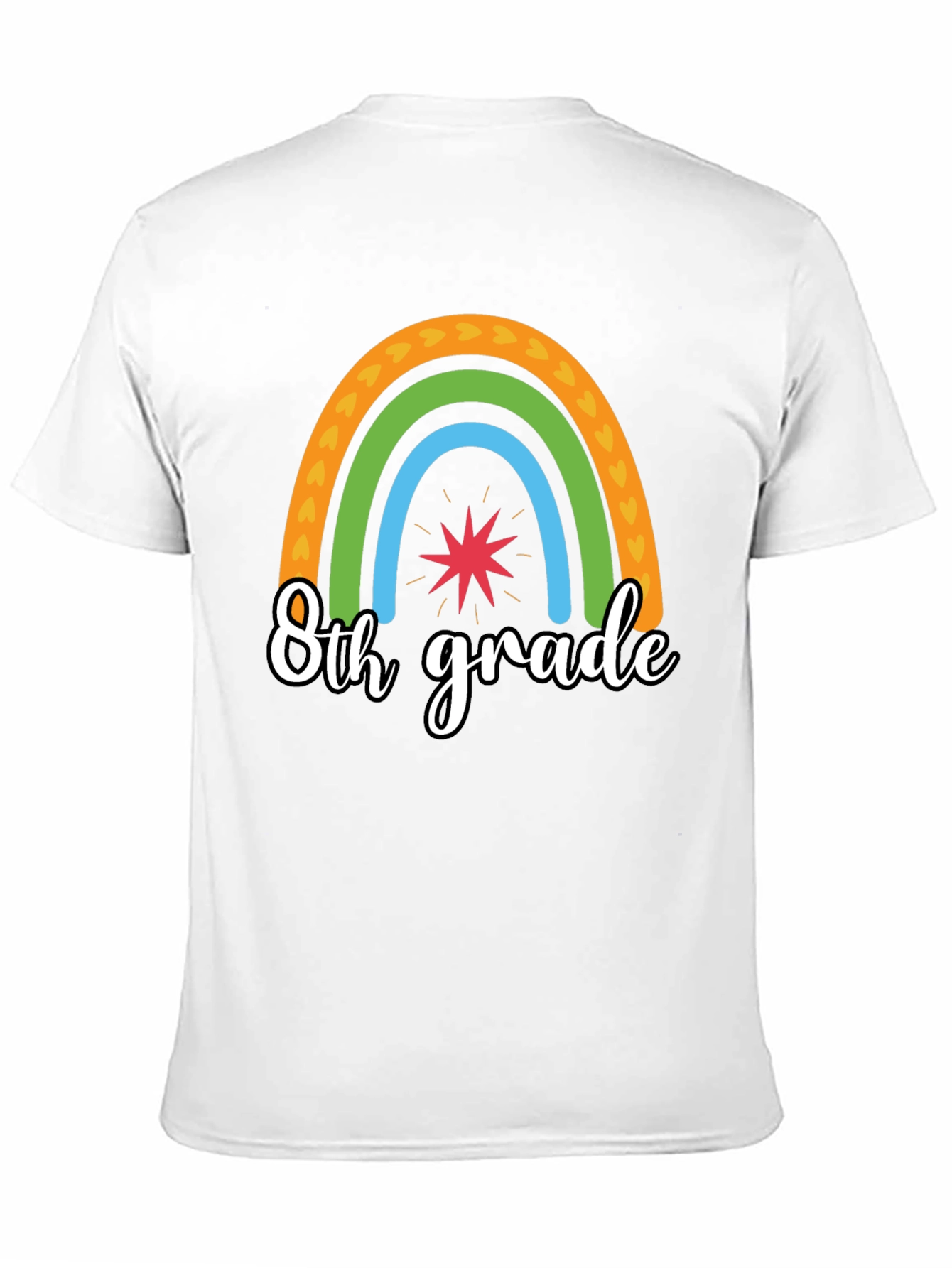 8th Grade Rainbow T-Shirt