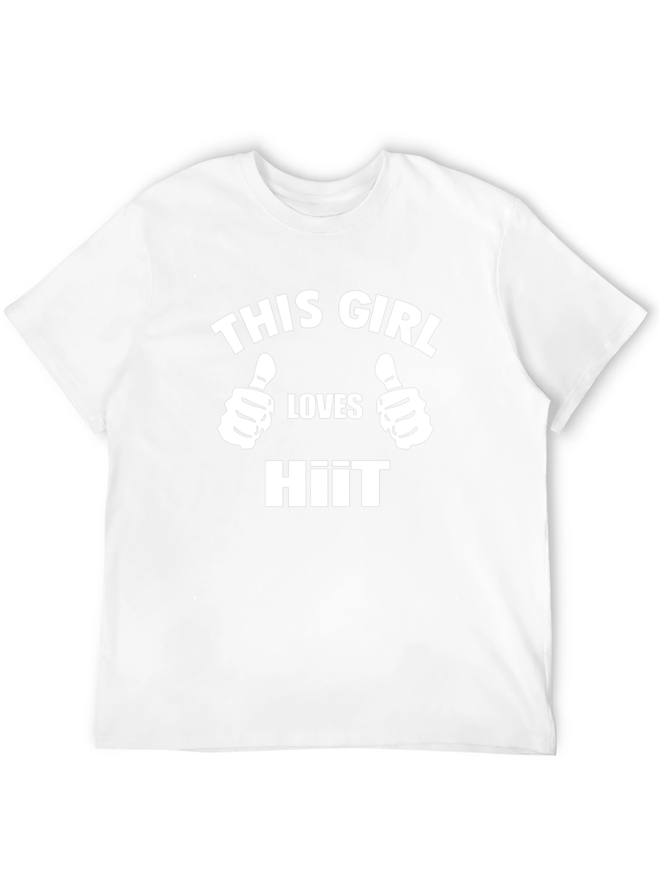 This Girl Loves HIIT Black T-Shirt