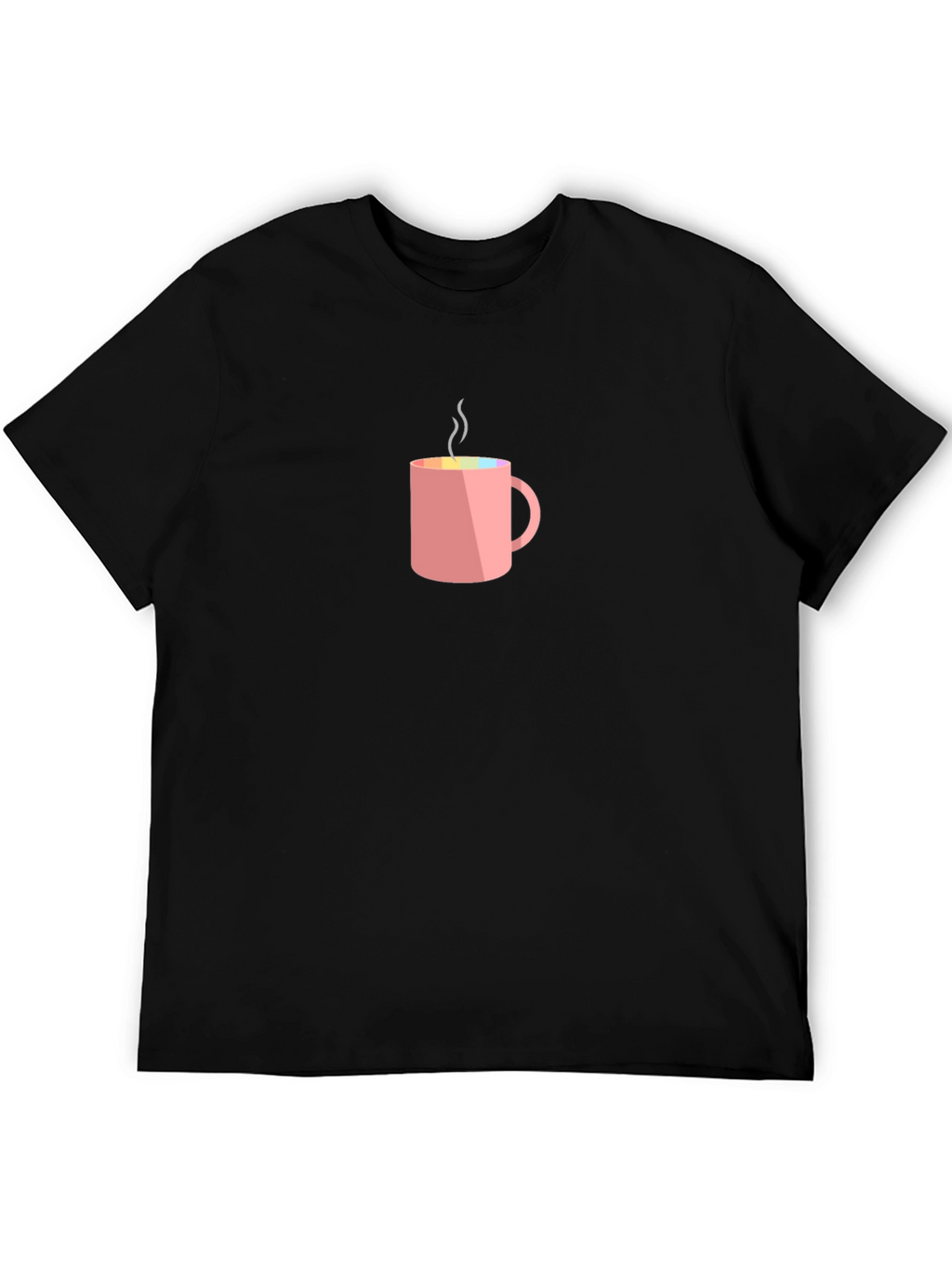 Pink Coffee Mug Graphic Tee - Unisex