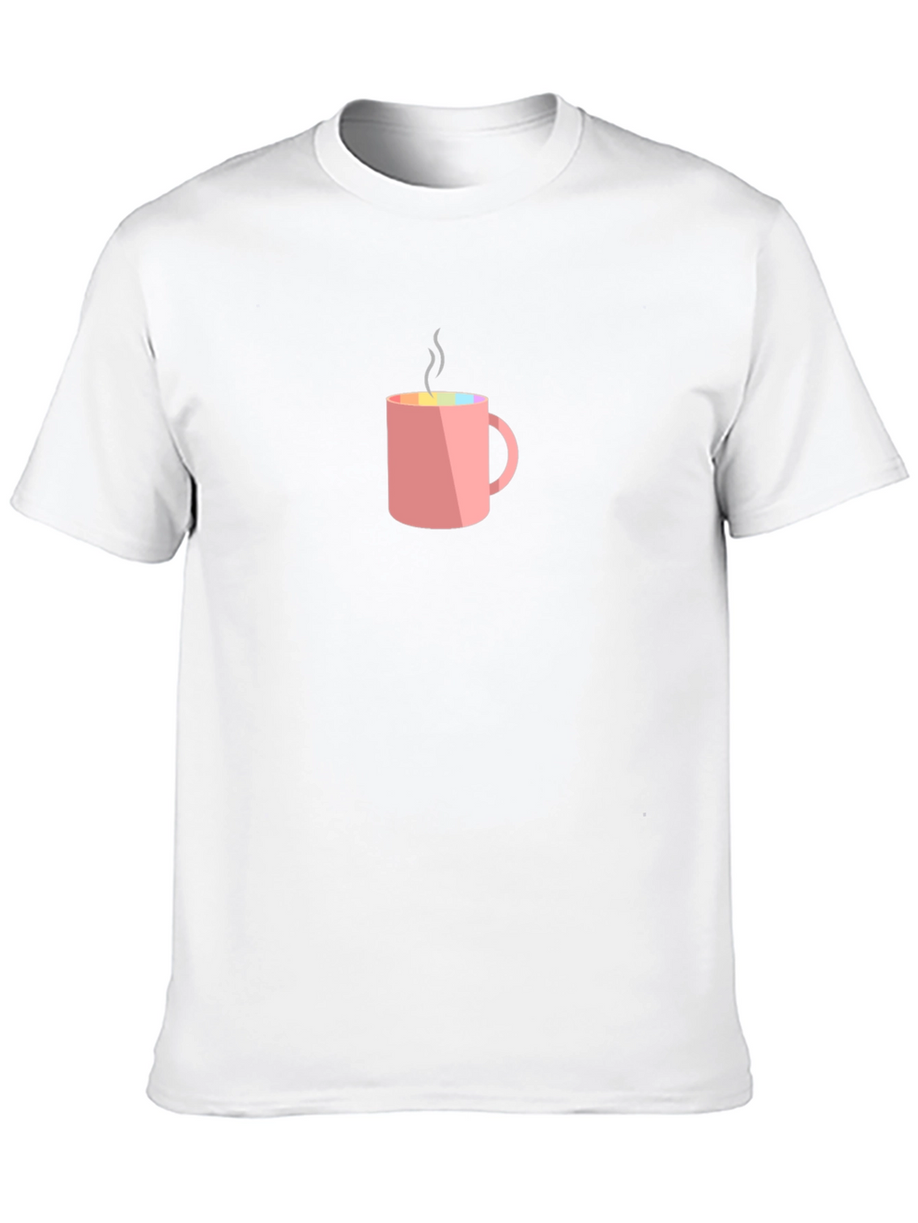 Pink Coffee Mug Graphic Tee - Unisex