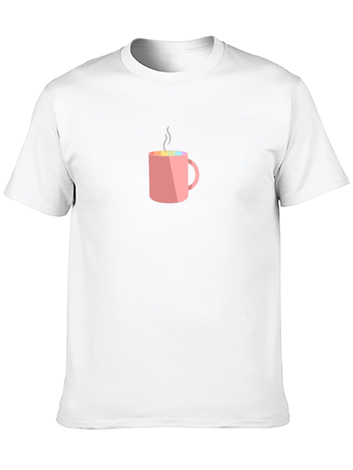 Pink Coffee Mug Graphic Tee - Unisex