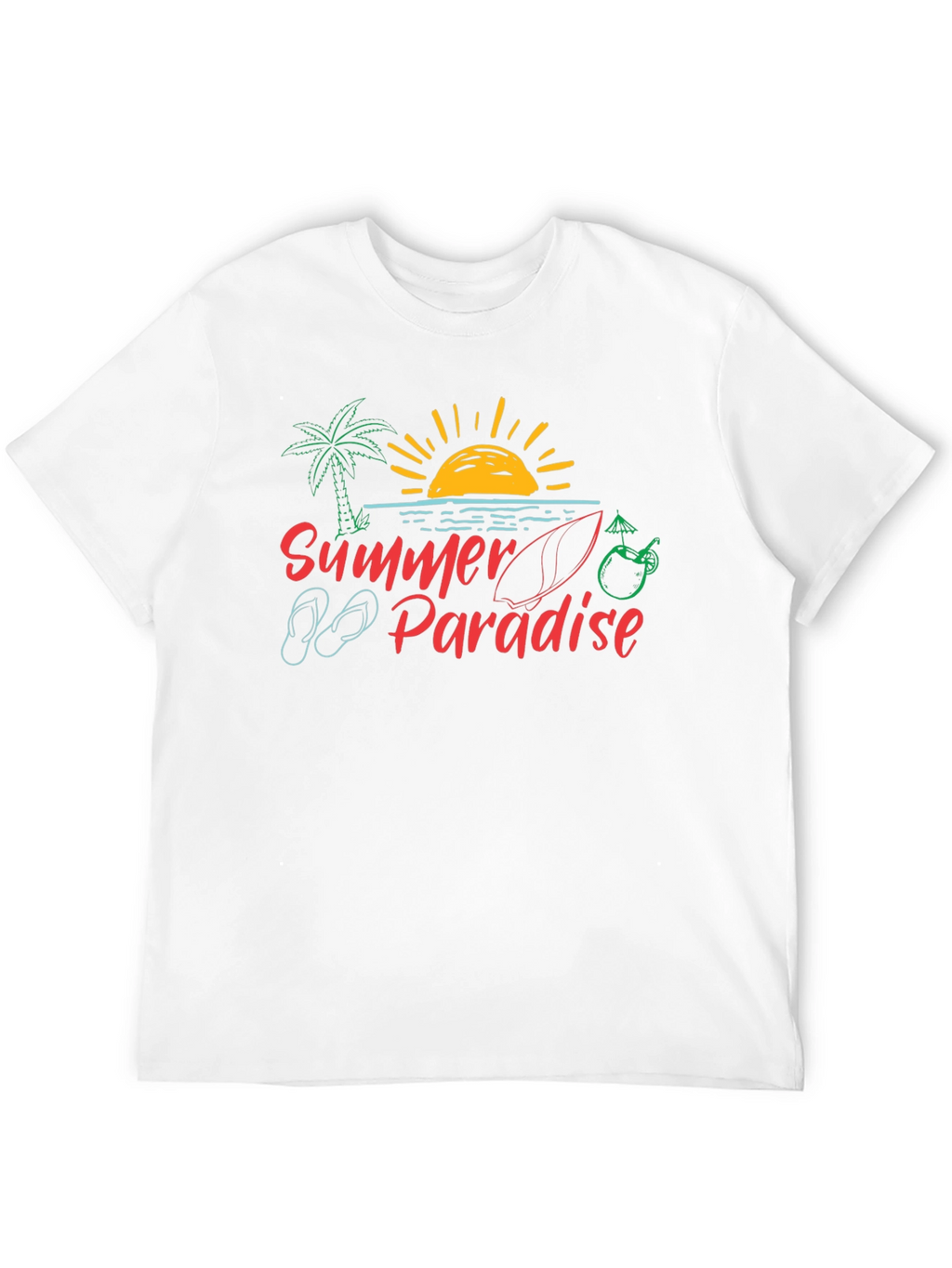 Summer Paradise Graphic T-Shirt