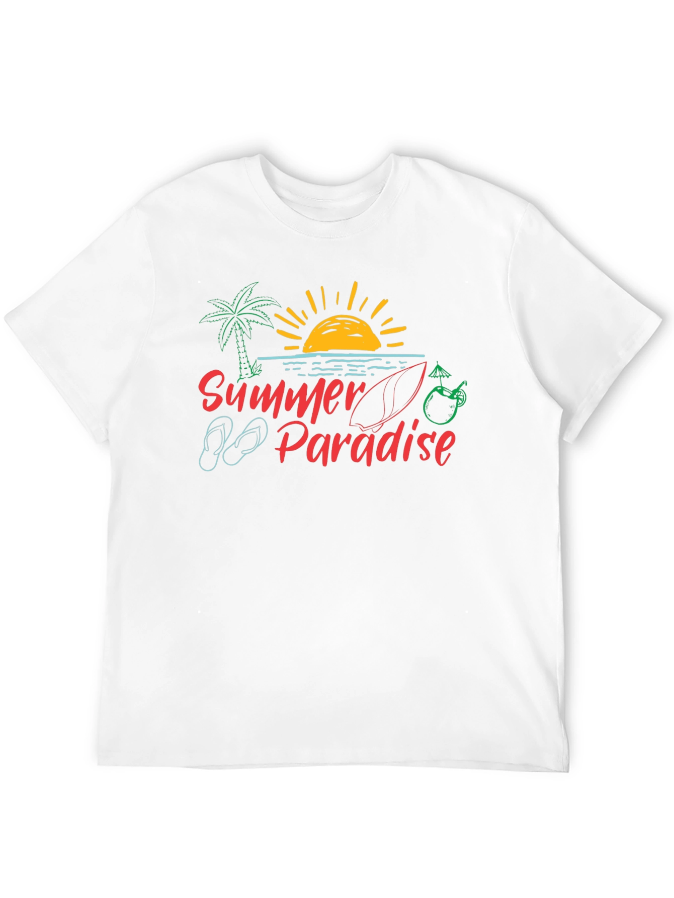 Summer Paradise Graphic T-Shirt