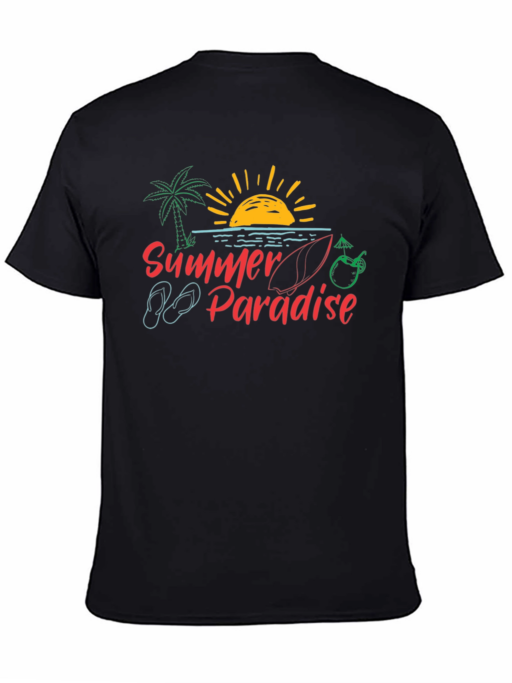 Summer Paradise Graphic T-Shirt