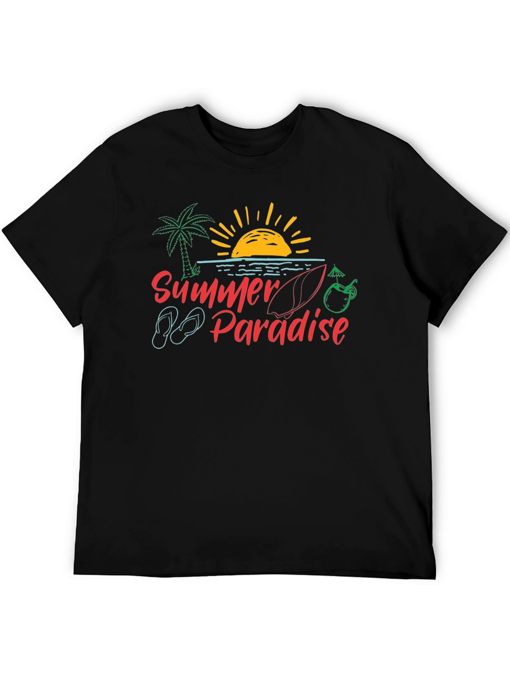 Summer Paradise Graphic T-Shirt