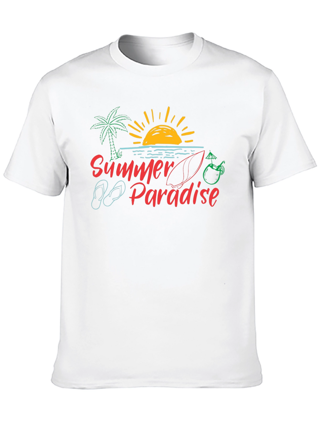 Summer Paradise Graphic T-Shirt