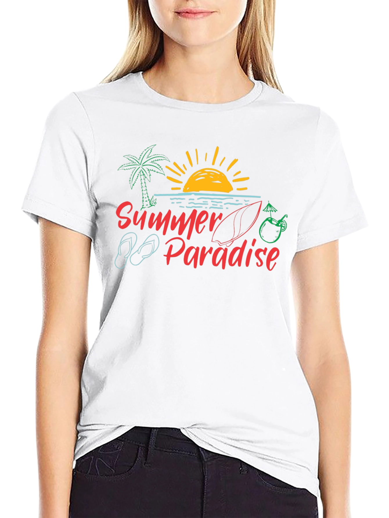 Summer Paradise Graphic T-Shirt