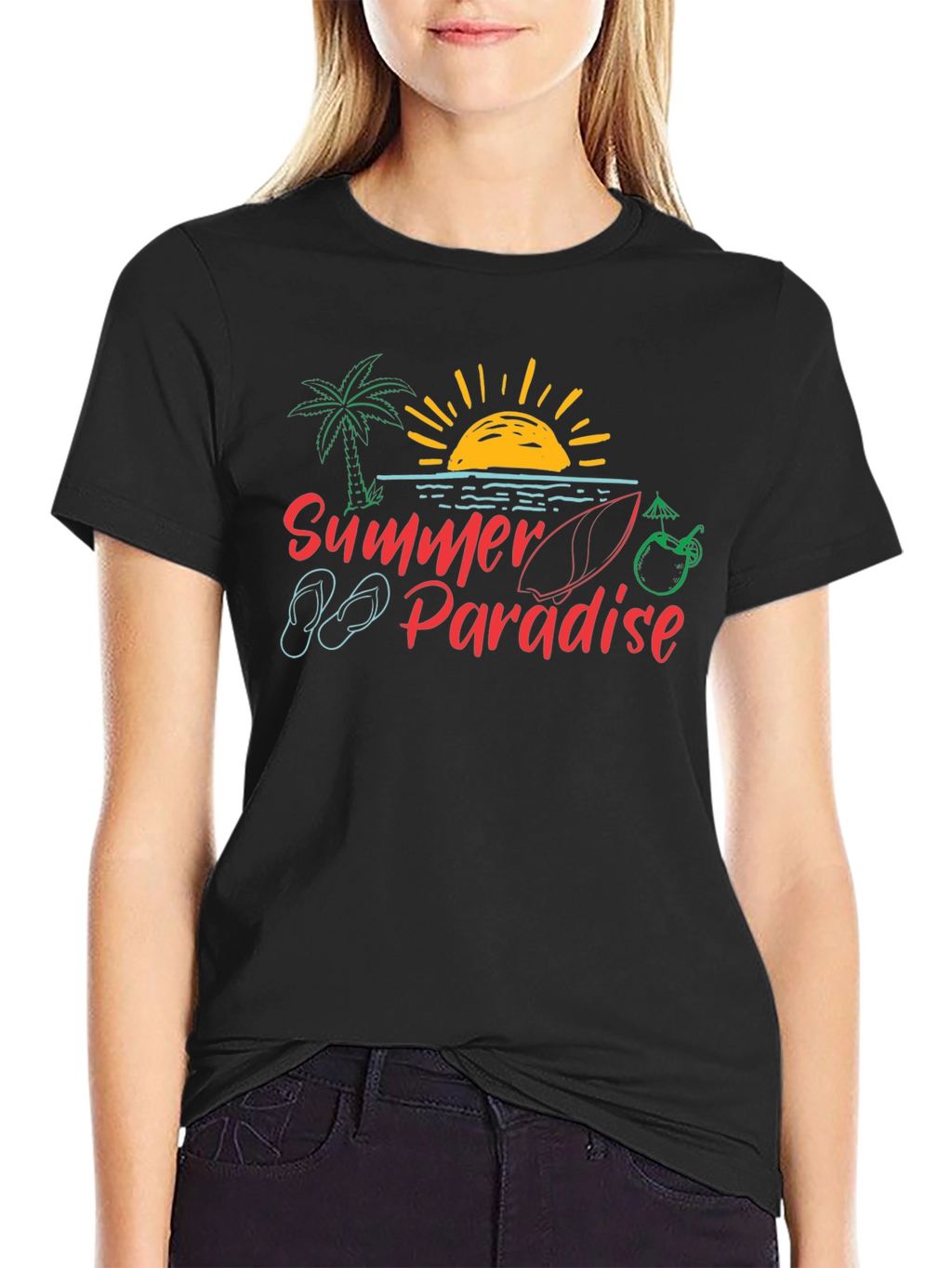Summer Paradise Graphic T-Shirt