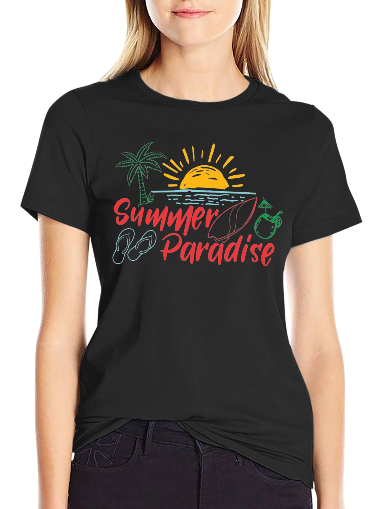 Summer Paradise Graphic T-Shirt