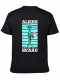 Aliens Gave My Cat a Beard T-Shirt