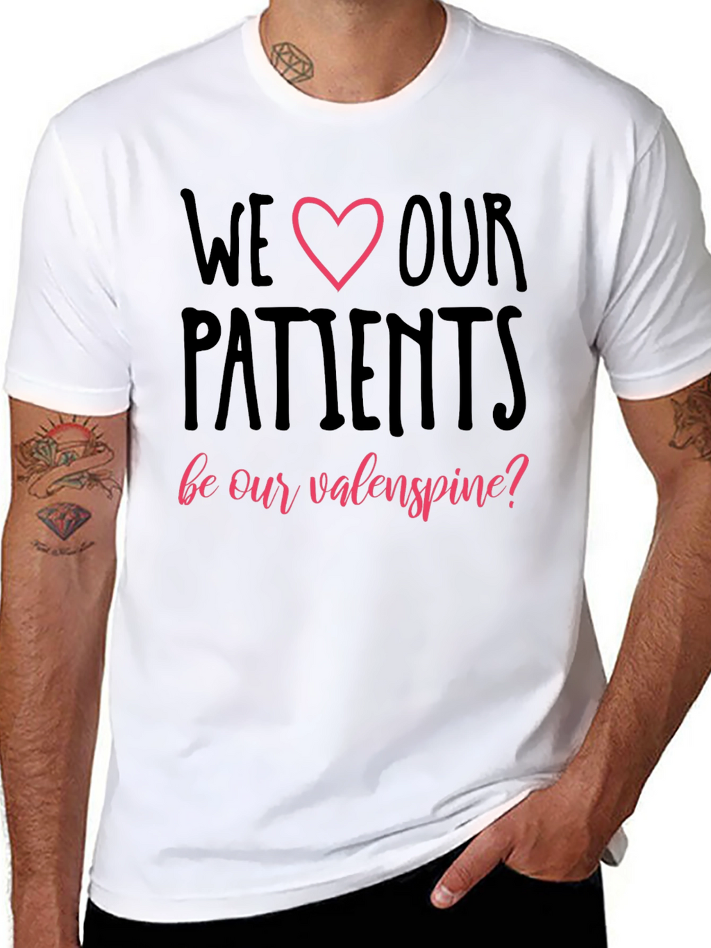 We Love Our Patients T-Shirt Valentines Day Tee