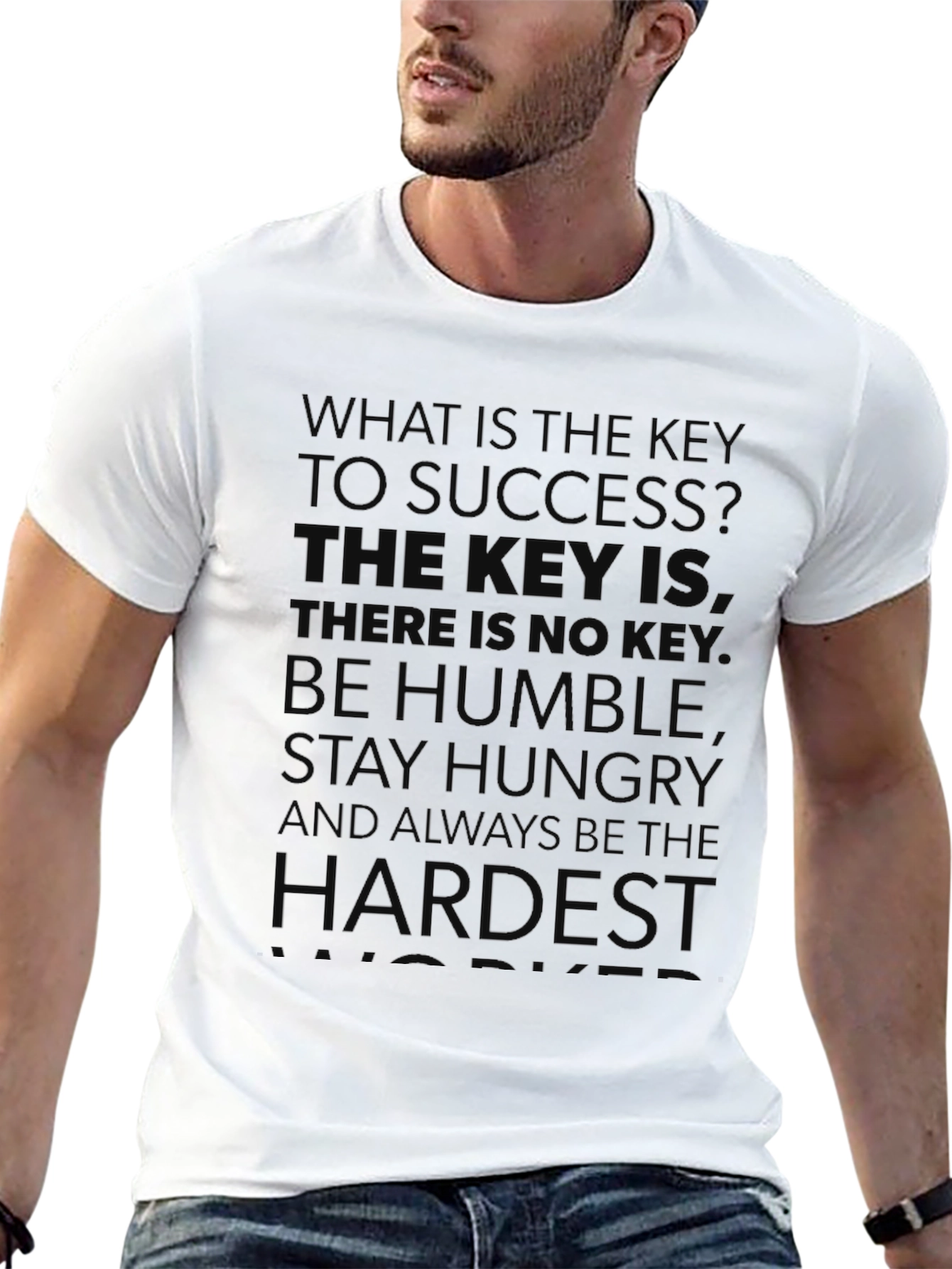 Motivational T-Shirt - Key to Success Graphic Tee