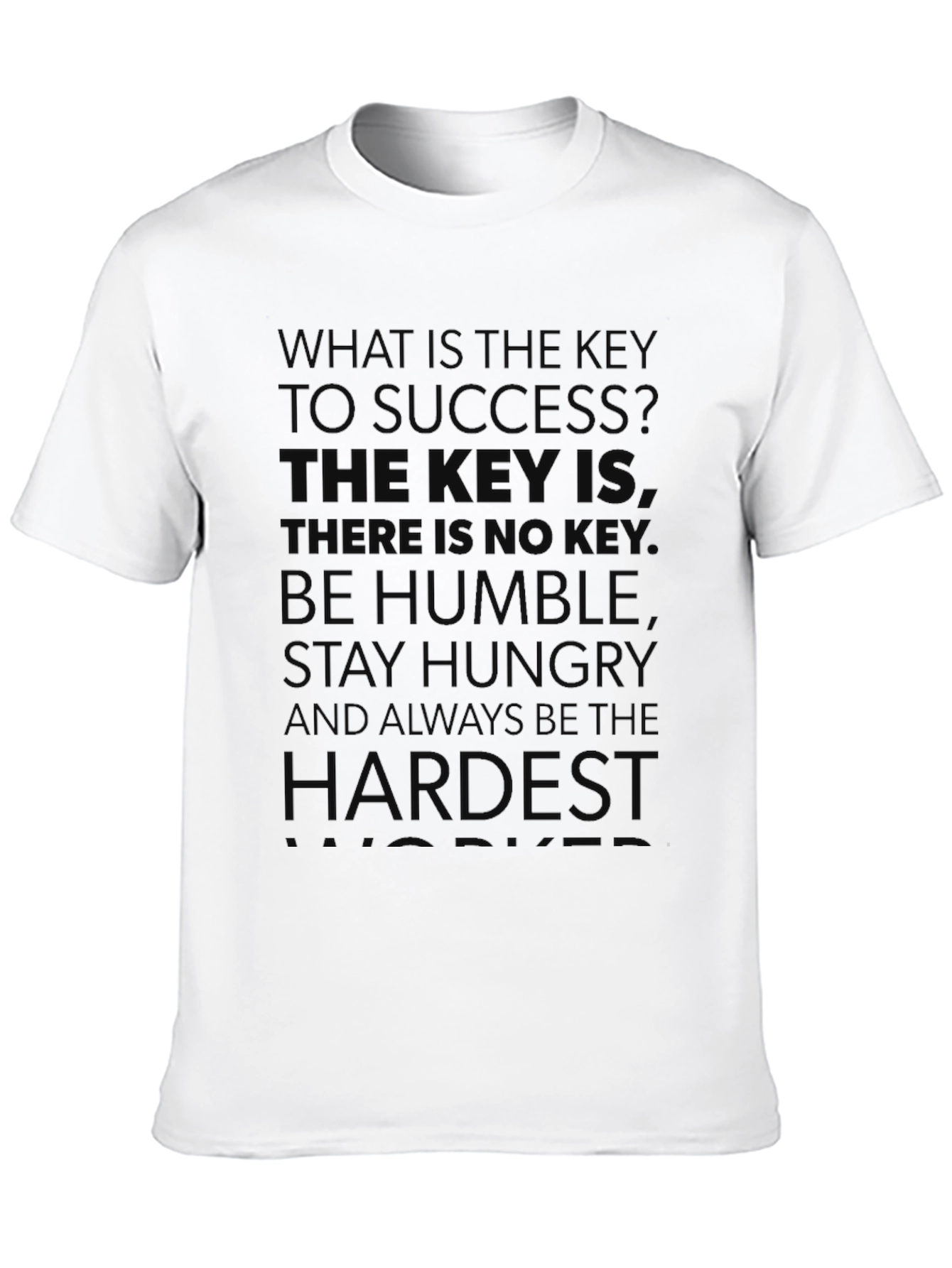 Motivational T-Shirt - Key to Success Graphic Tee
