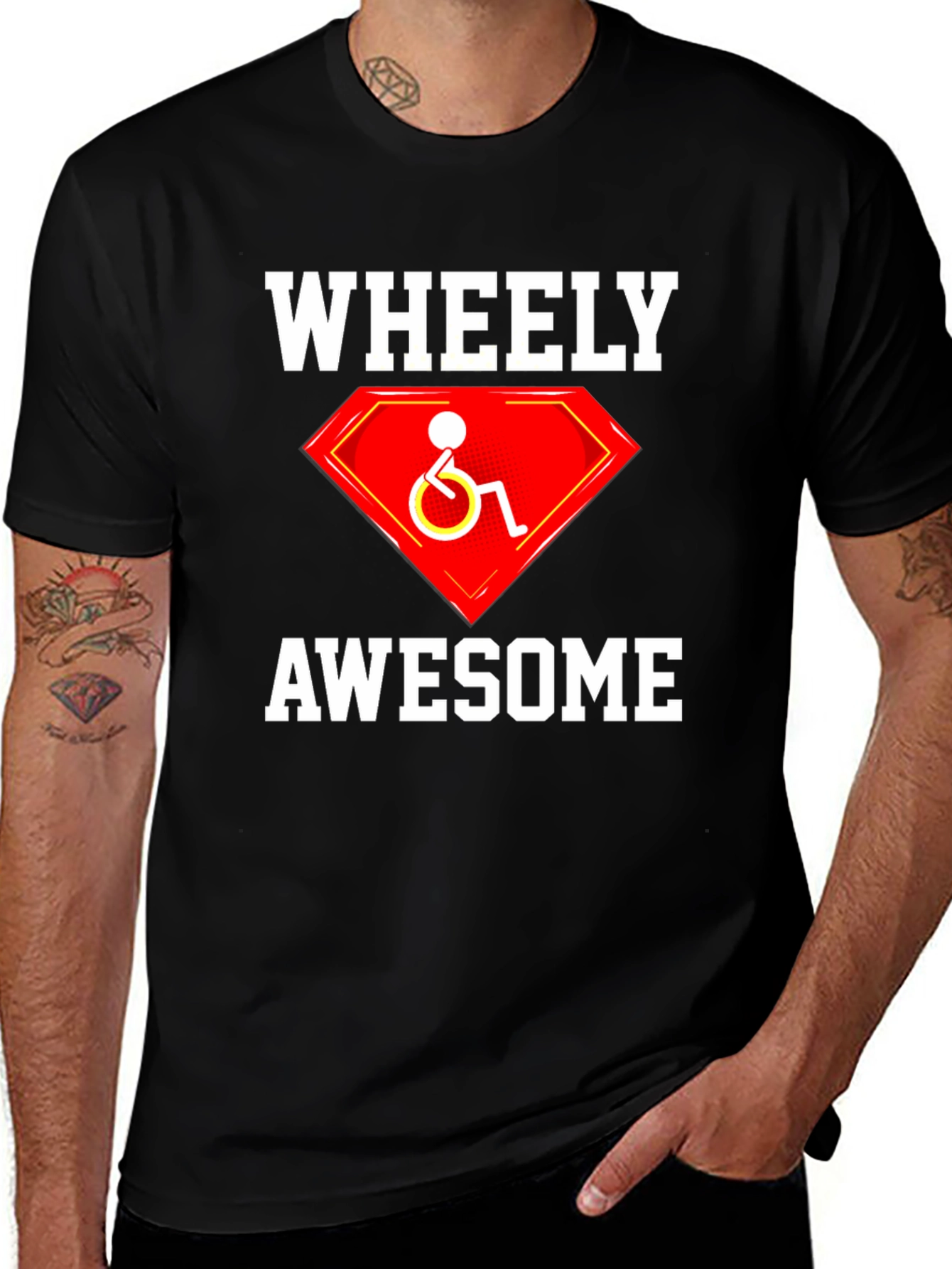 Wheely Awesome T-Shirt - Disability Pride