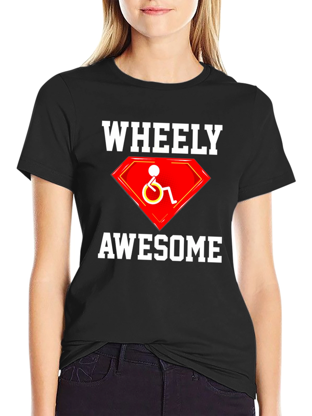 Wheely Awesome T-Shirt - Disability Pride