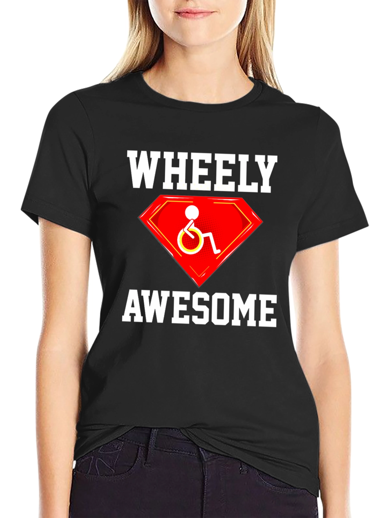 Wheely Awesome T-Shirt - Disability Pride
