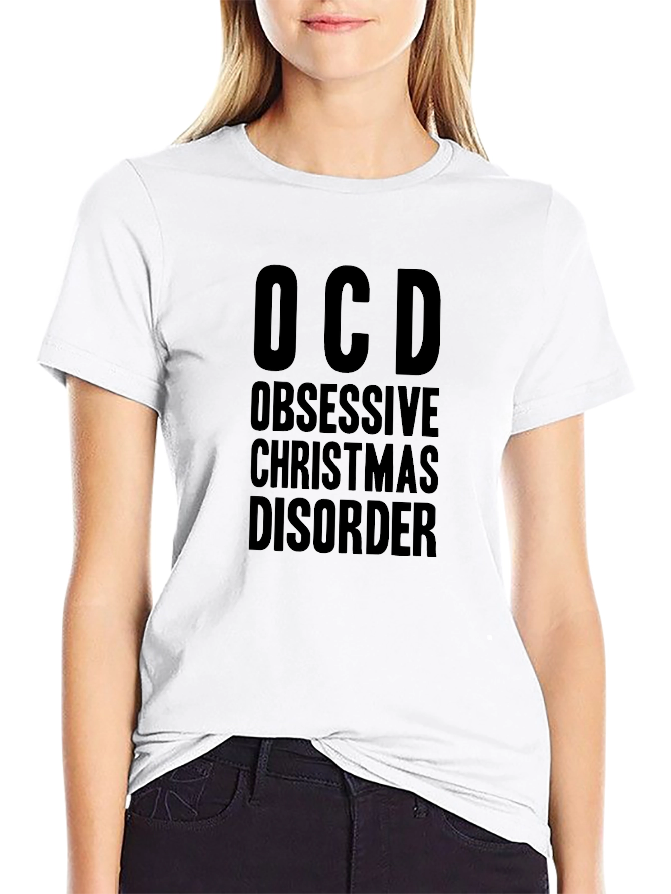 OCD Obsessive Christmas Disorder Graphic Tee