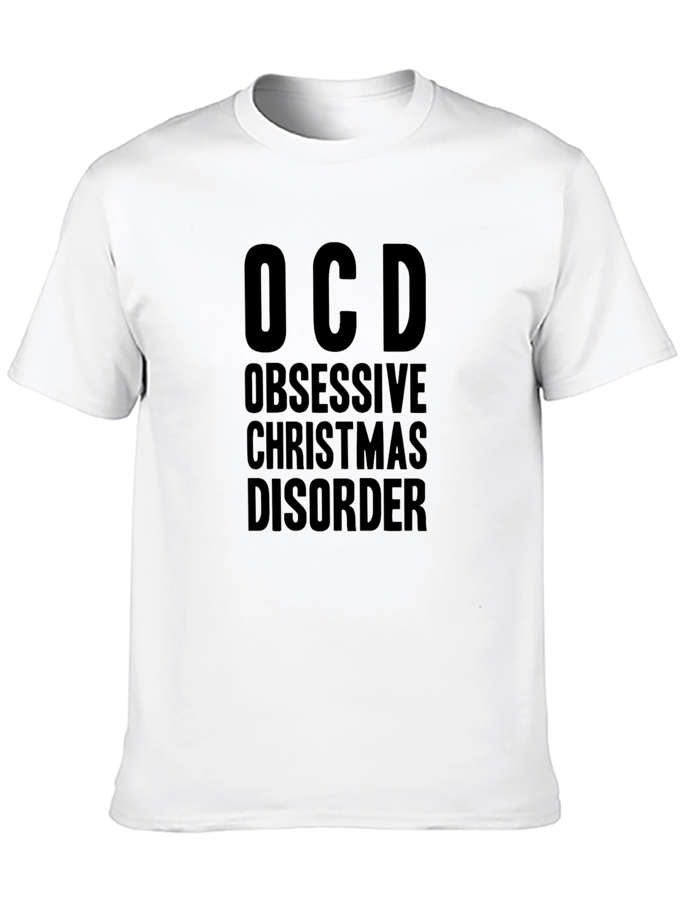 OCD Obsessive Christmas Disorder Graphic Tee
