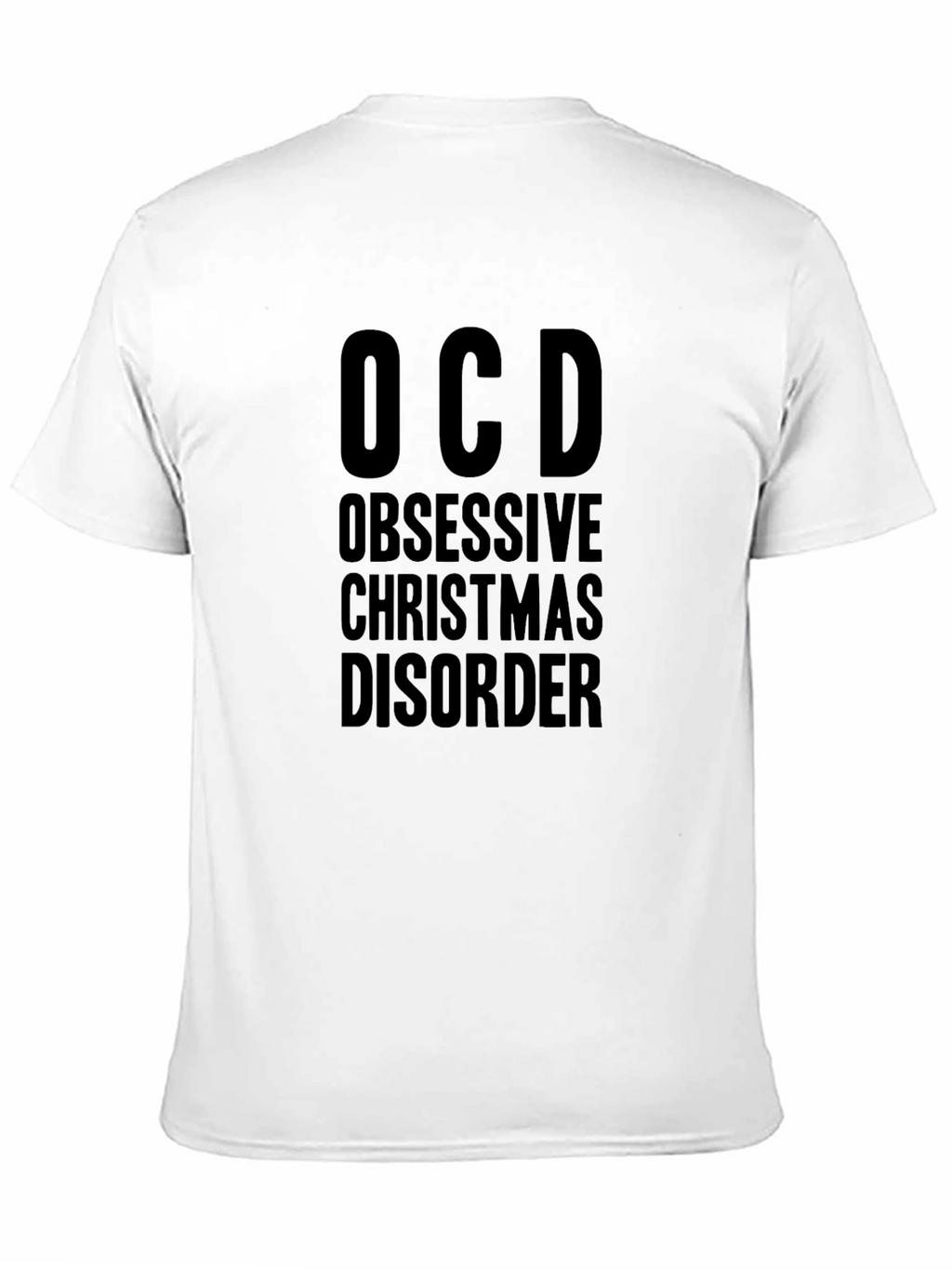 OCD Obsessive Christmas Disorder Graphic Tee