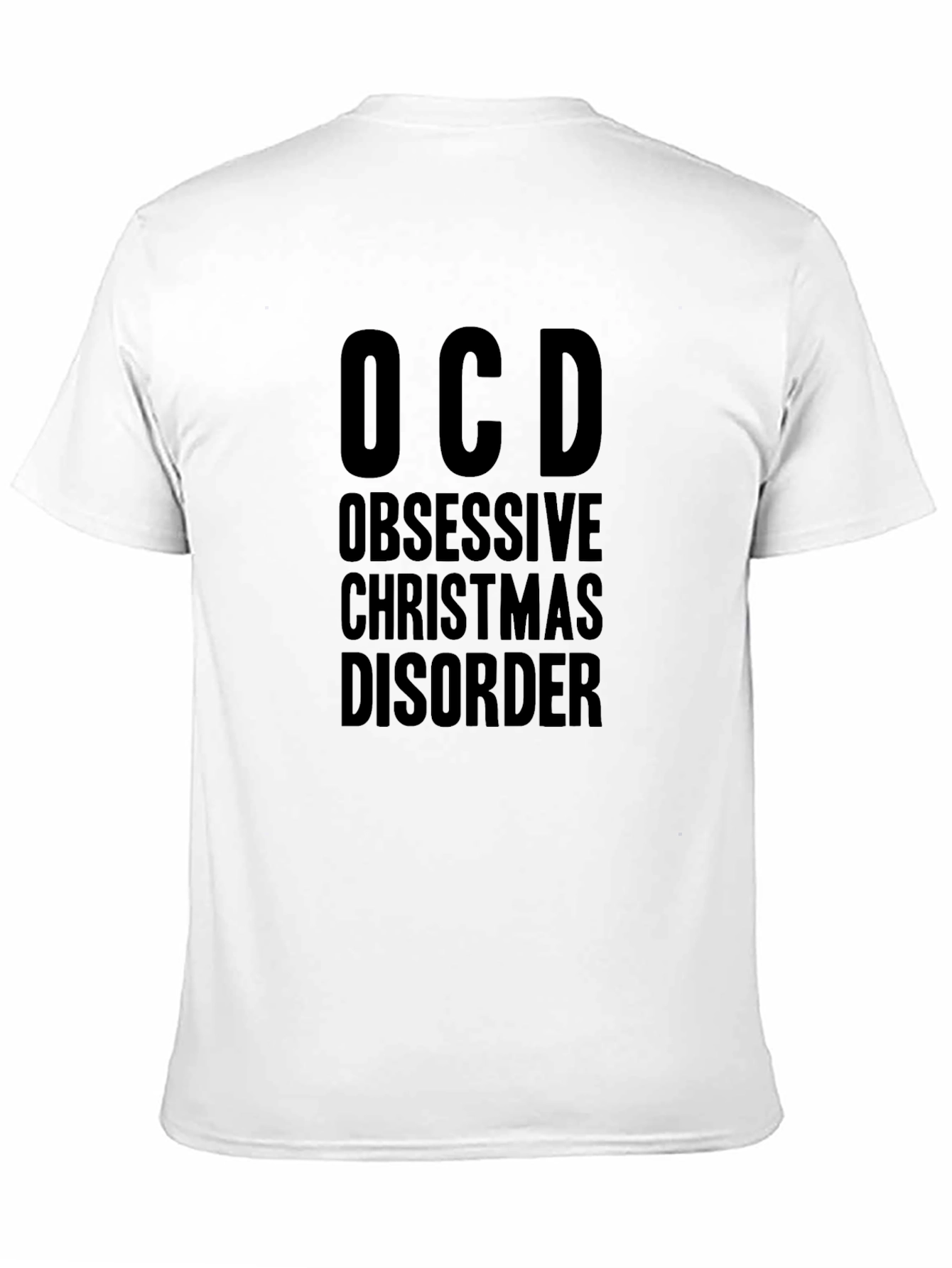 OCD Obsessive Christmas Disorder Graphic Tee