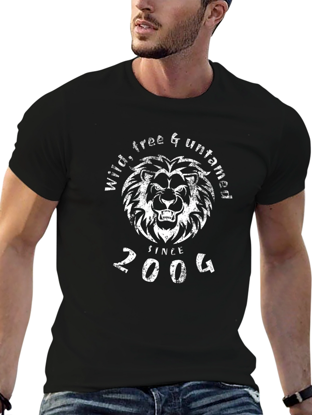 Wild & Untamed Lion Graphic Tee - Since 2004