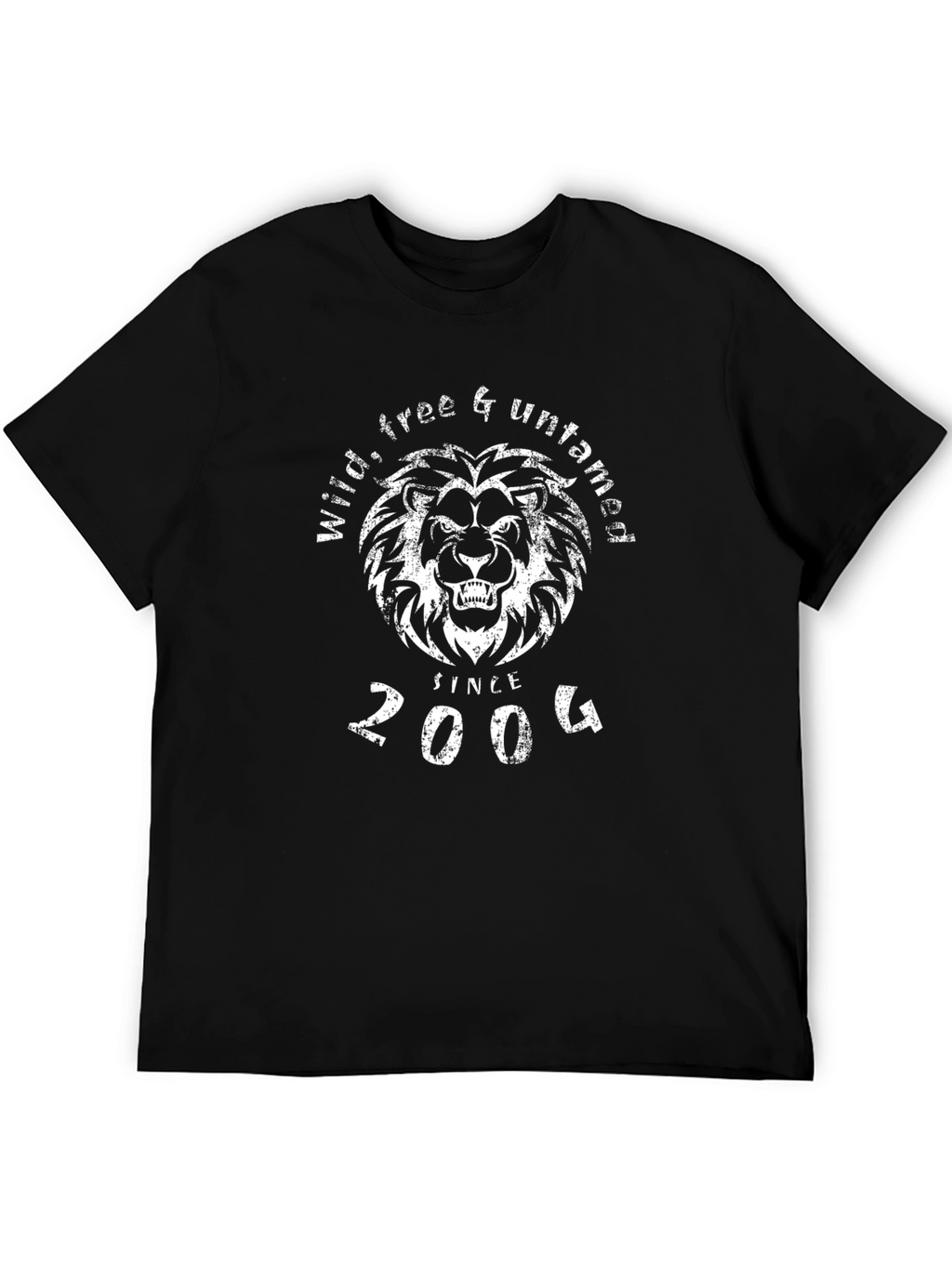Wild & Untamed Lion Graphic Tee - Since 2004