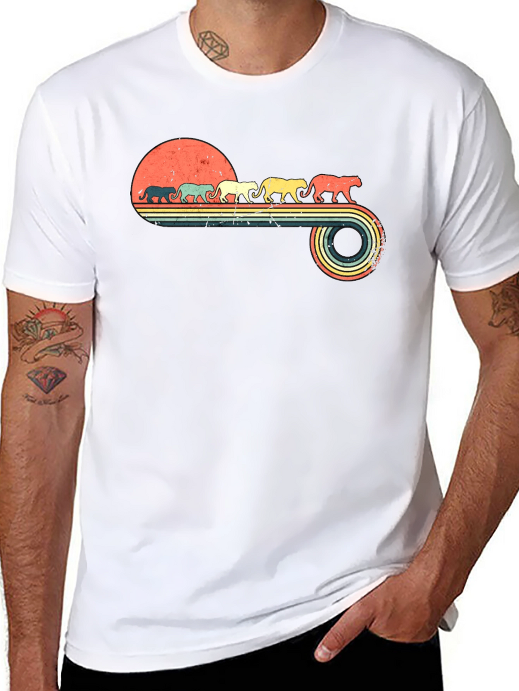 Retro Cats T-Shirt