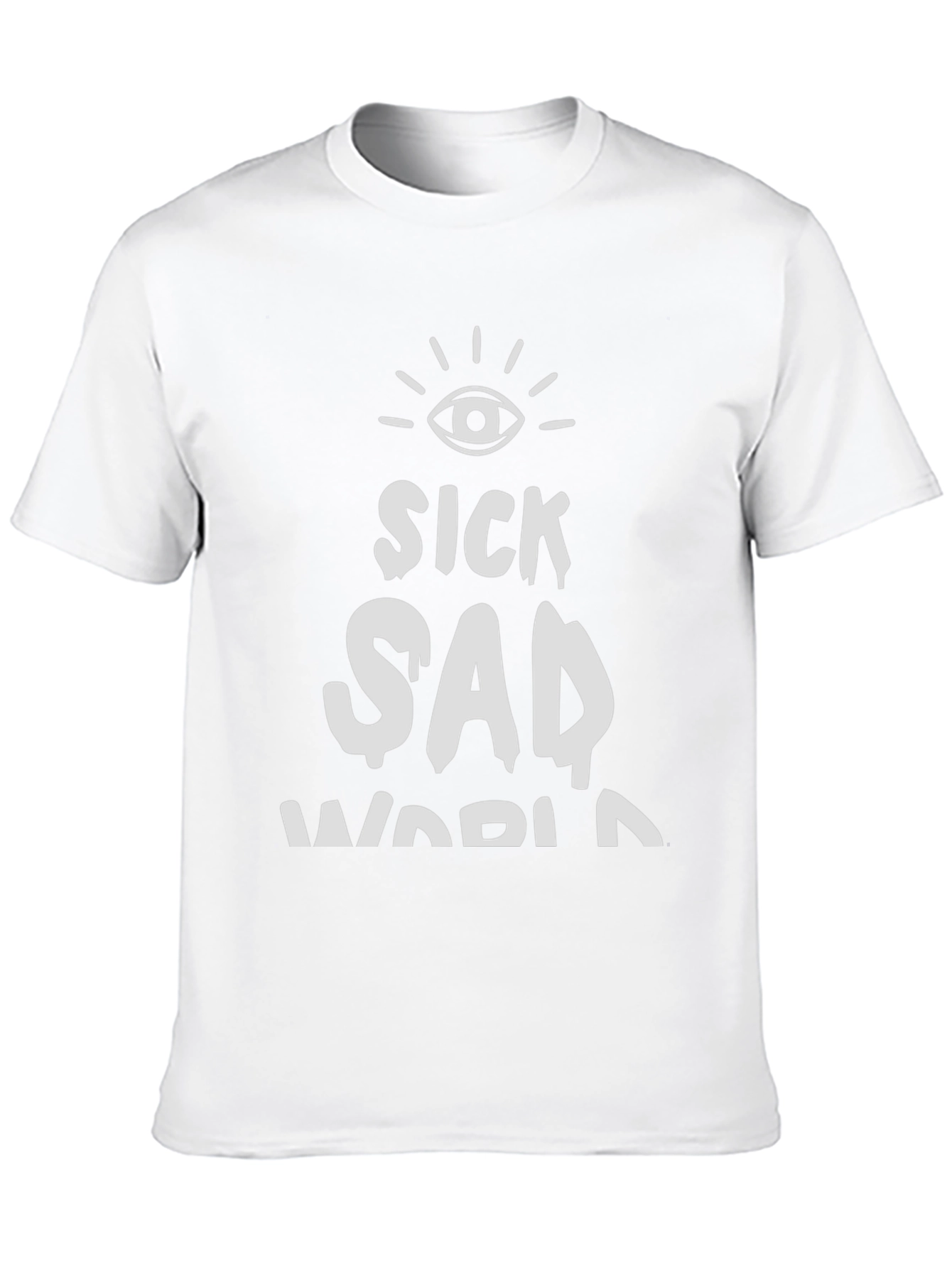 Sick Sad World Graphic Tee - Black