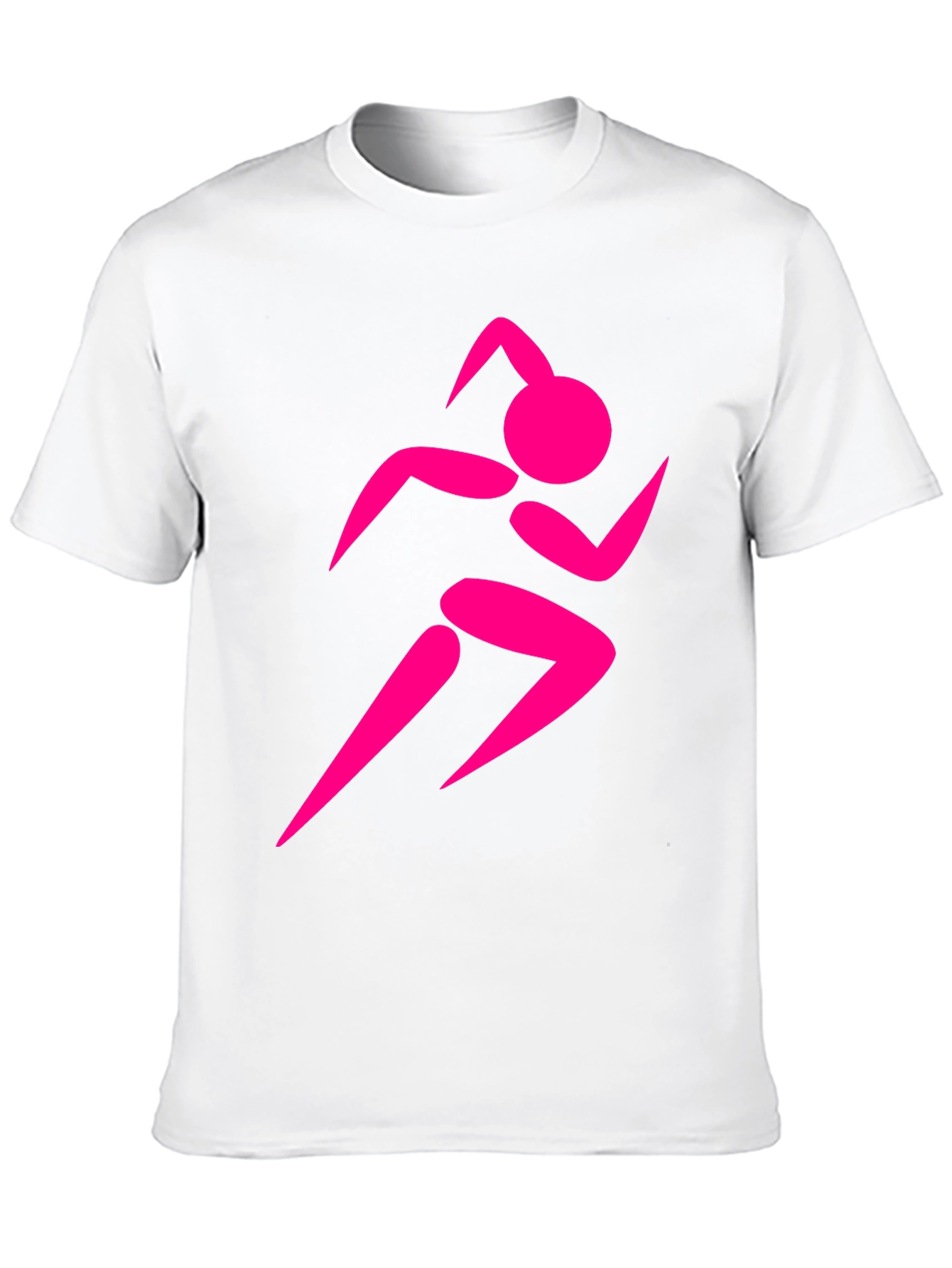 Runner Graphic Black Tee