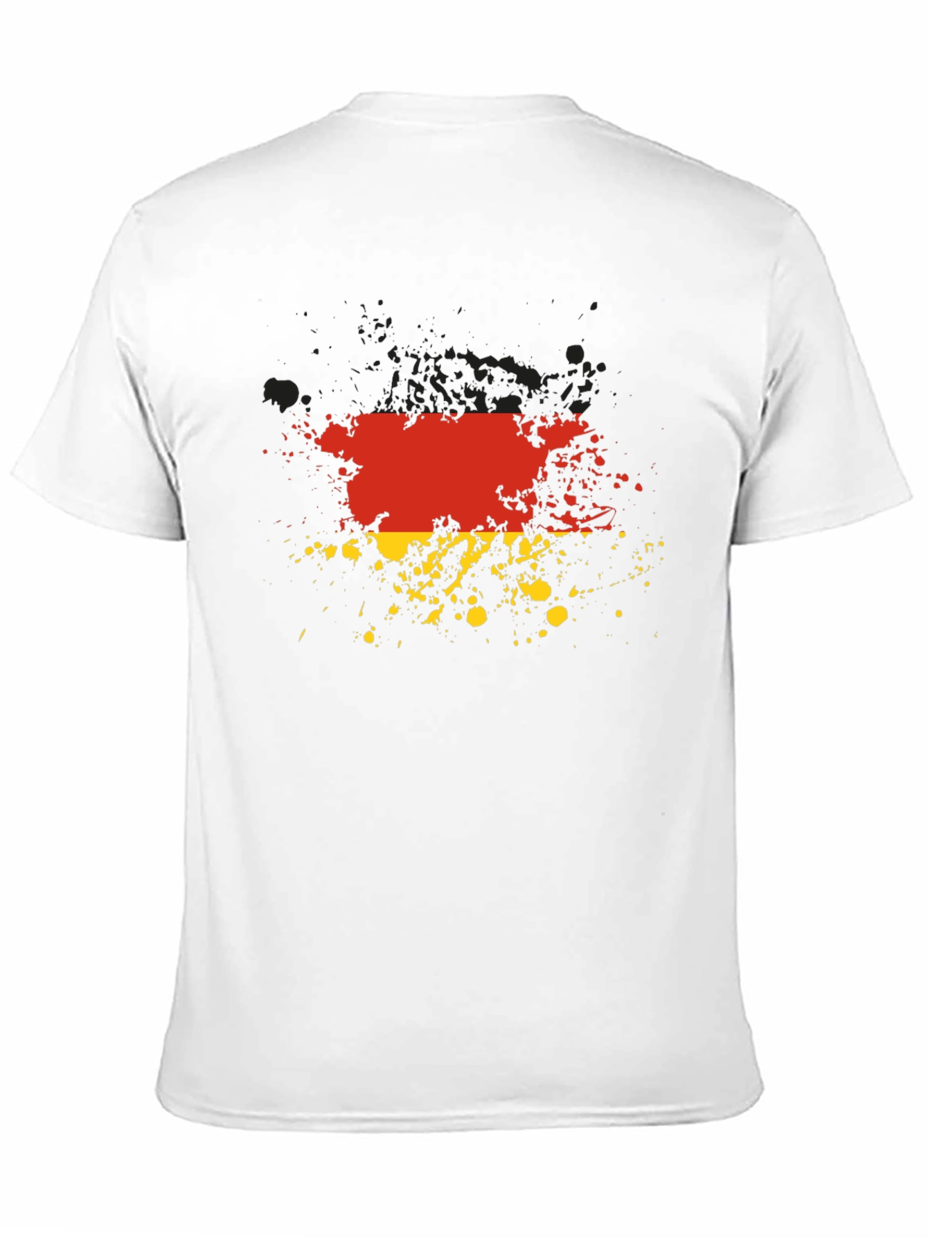 Germany Flag Splatter Graphic Tee