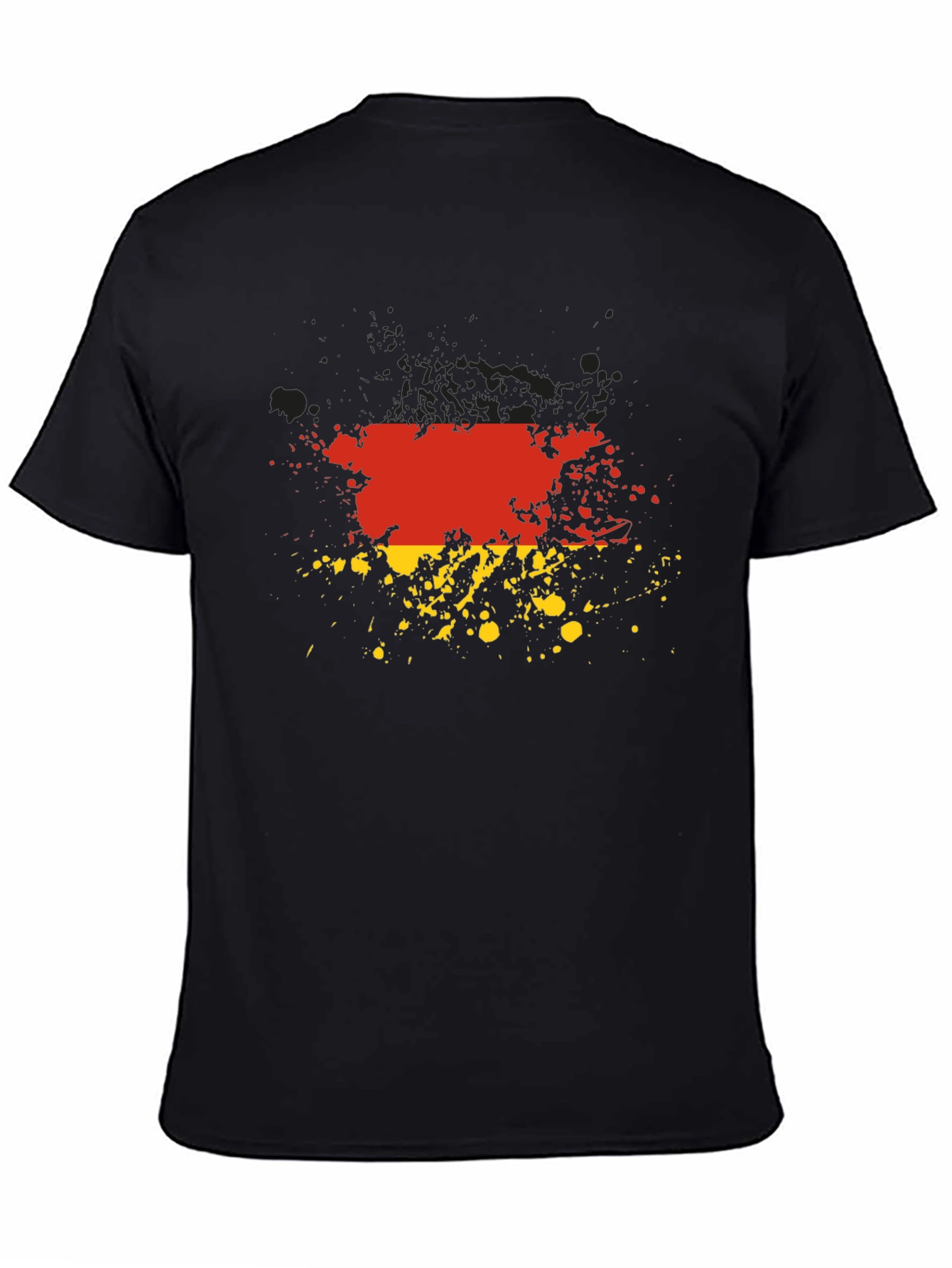 Germany Flag Splatter Graphic Tee