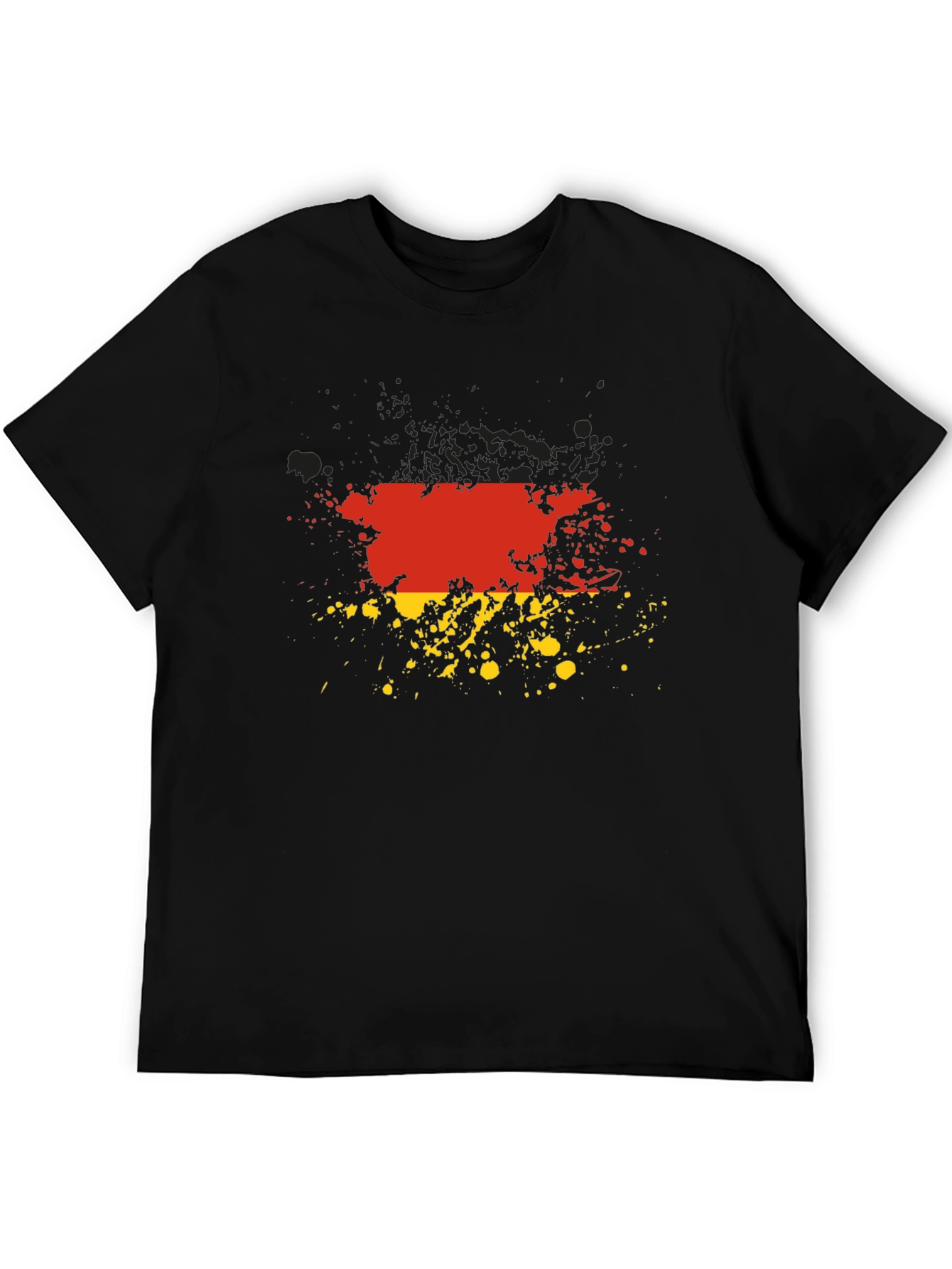 Germany Flag Splatter Graphic Tee