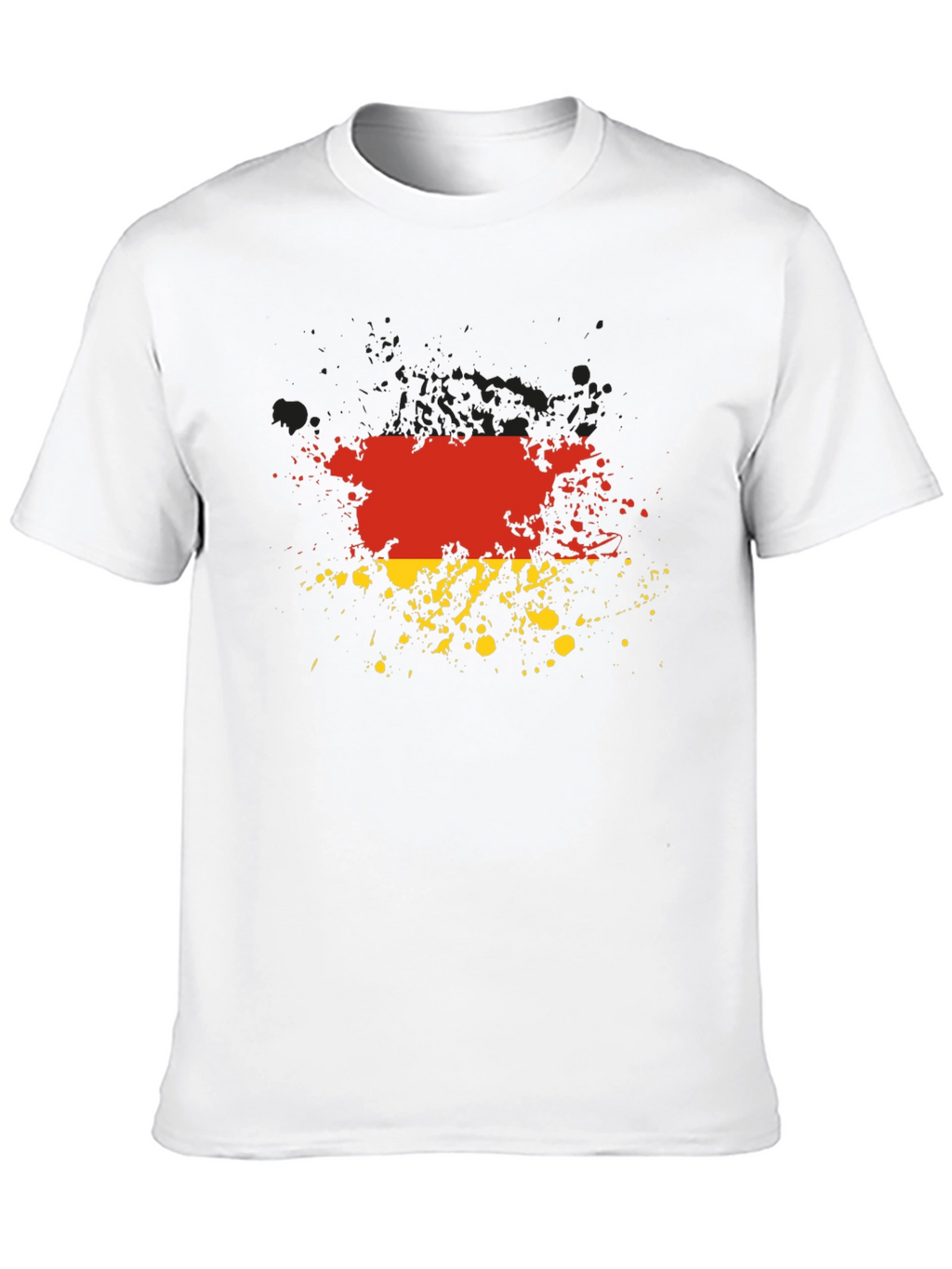 Germany Flag Splatter Graphic Tee