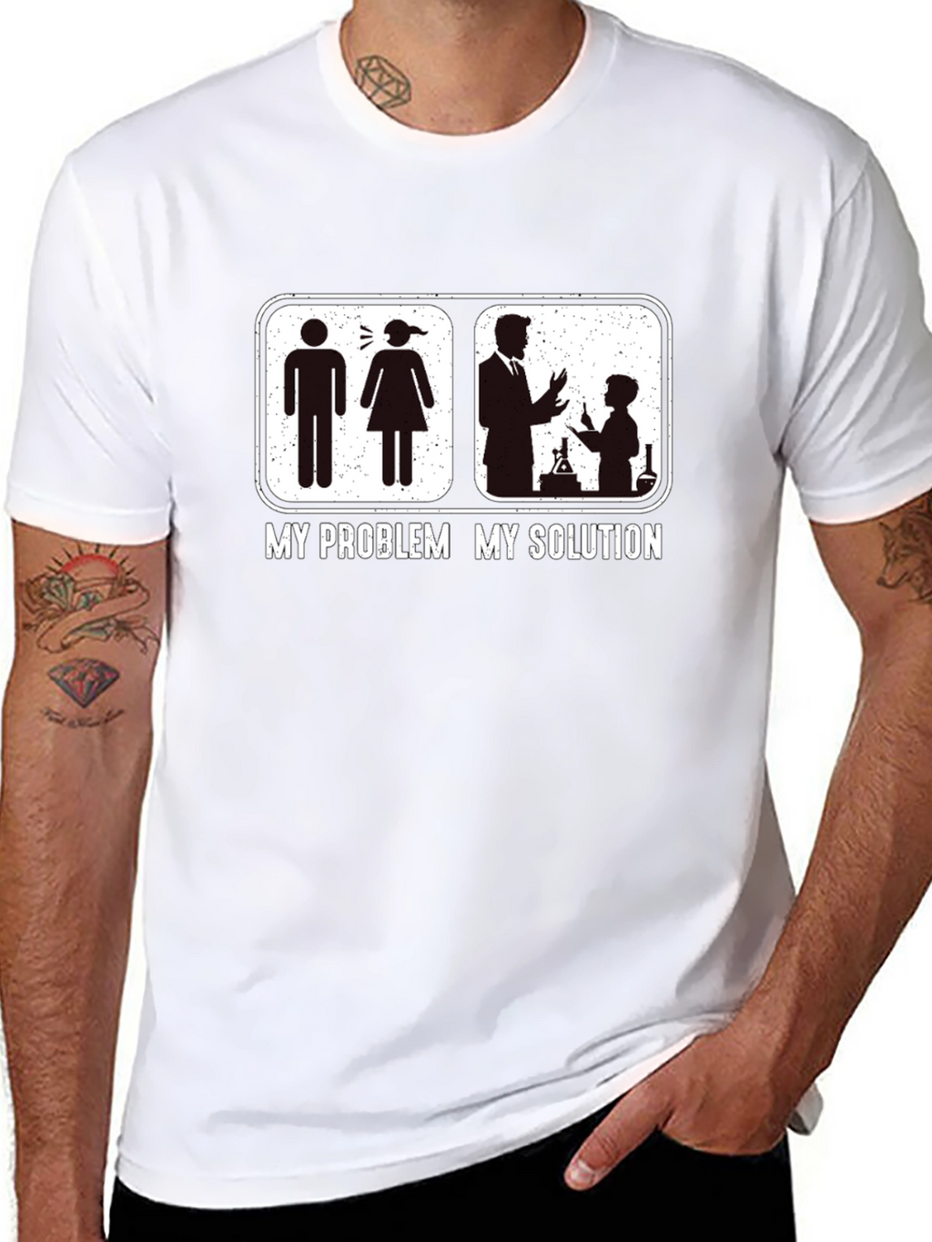 My Problem My Solution Science T-Shirt