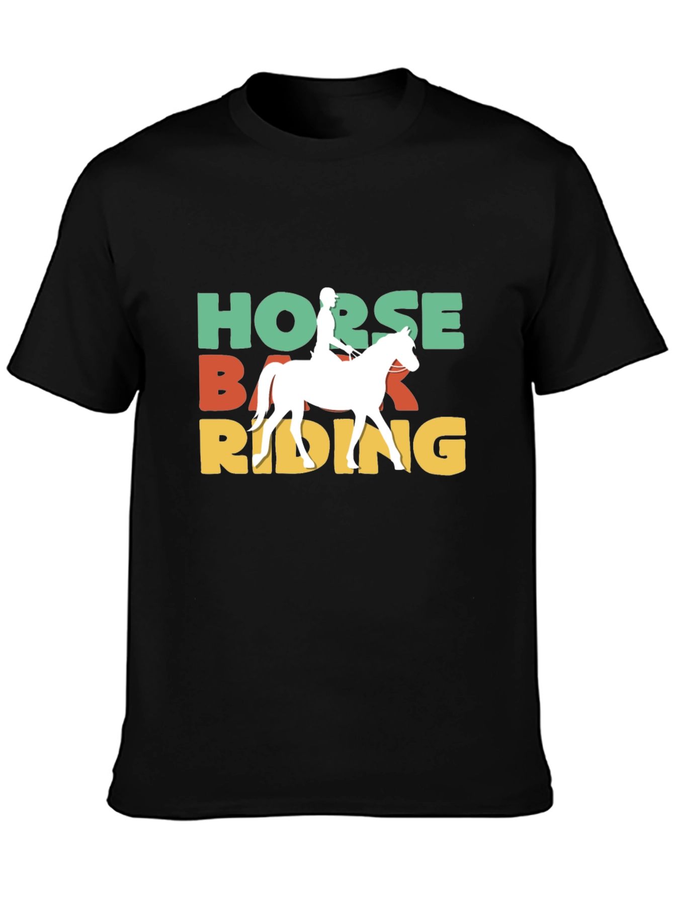 Horseback Riding Graphic Tee - Equestrian Style