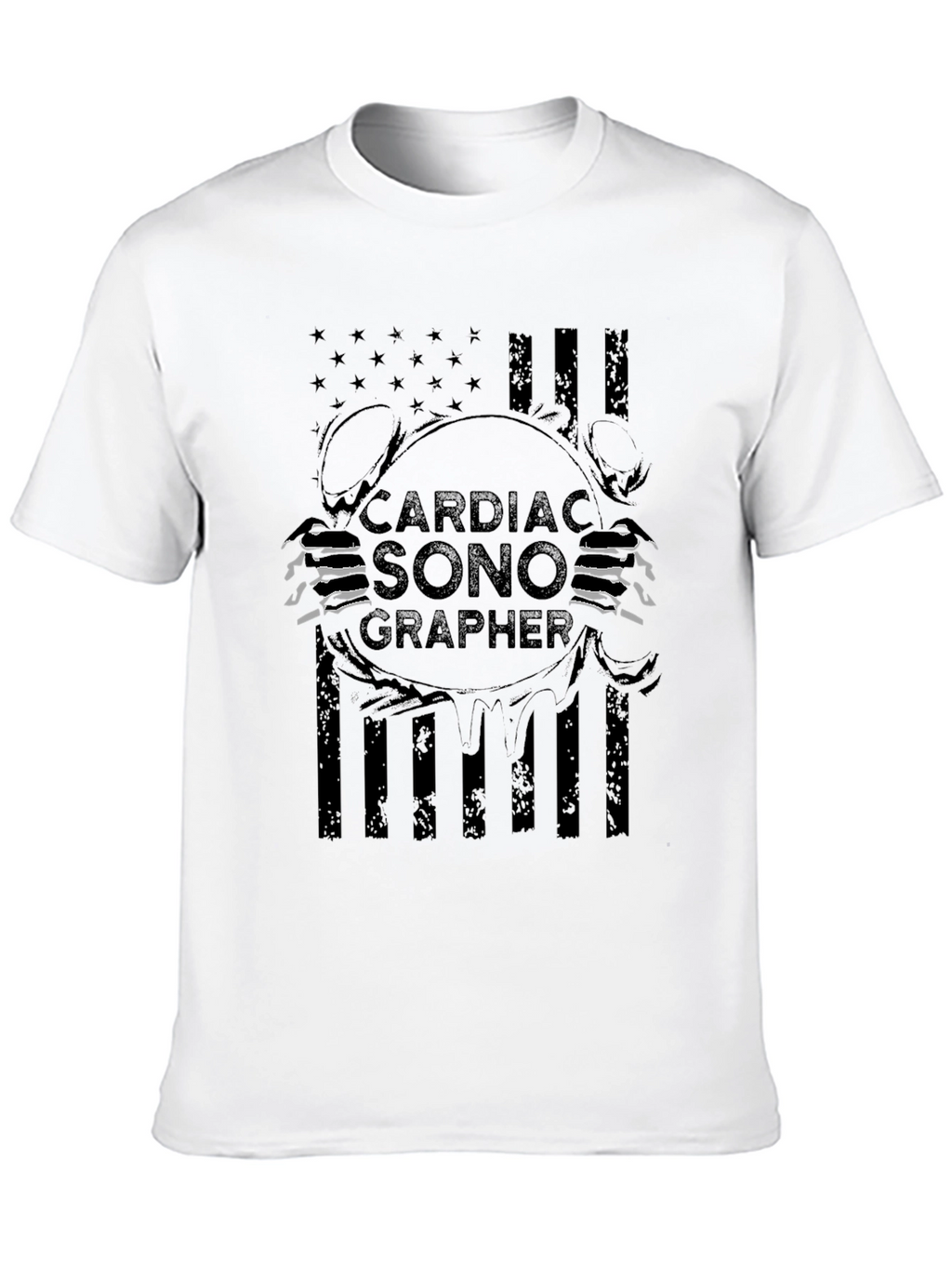 Cardiac Sonographer Graphic T-Shirt