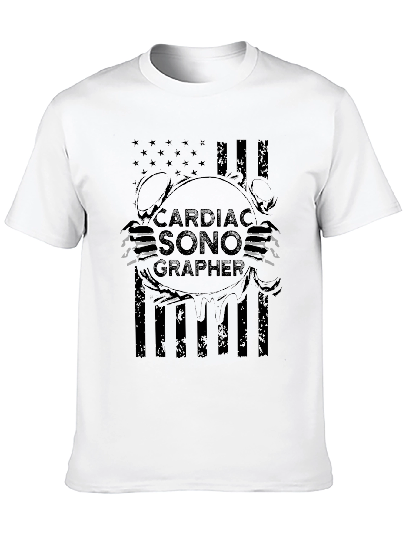 Cardiac Sonographer Graphic T-Shirt