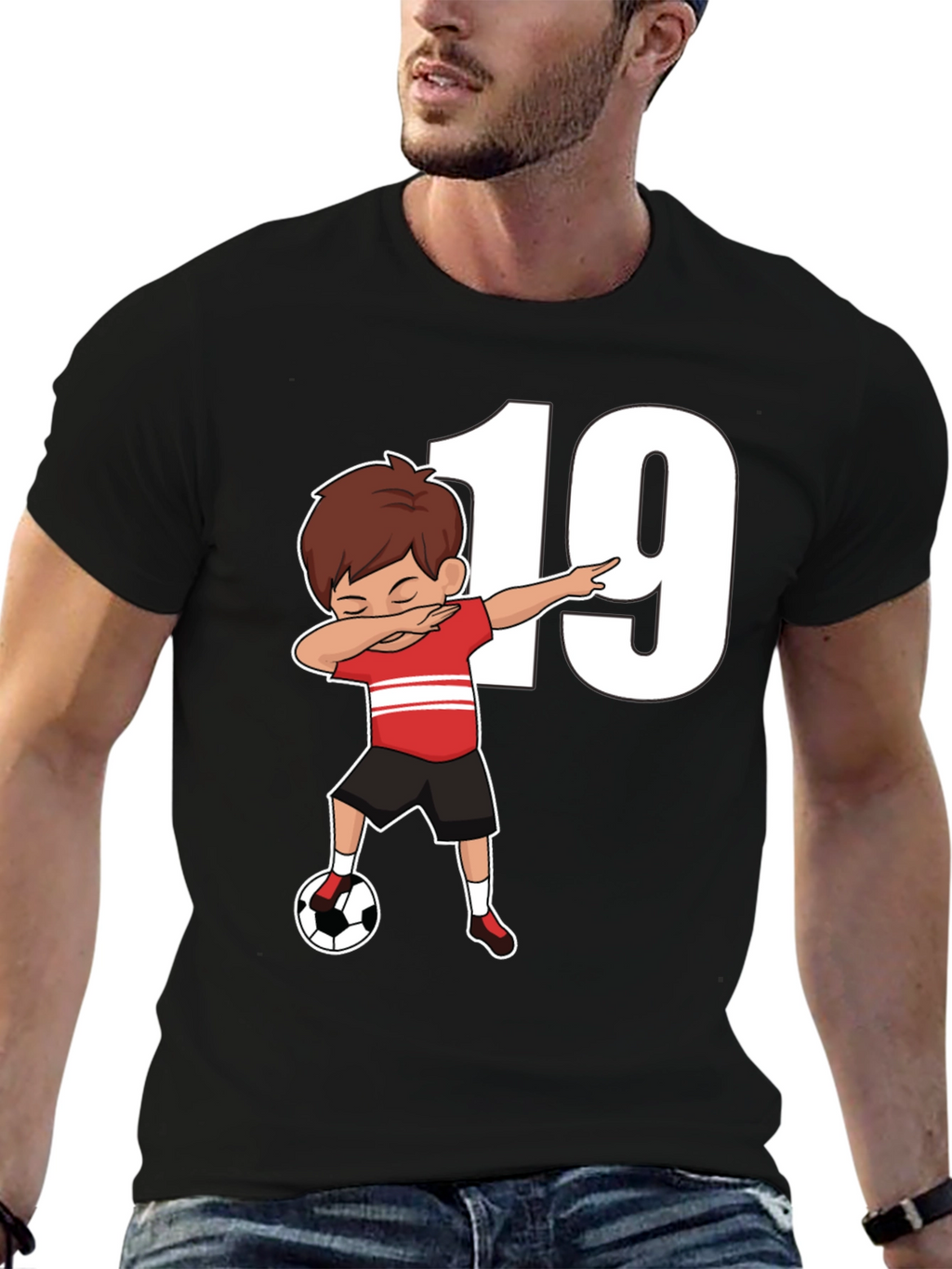 Soccer Dab Boy 19 T-Shirt