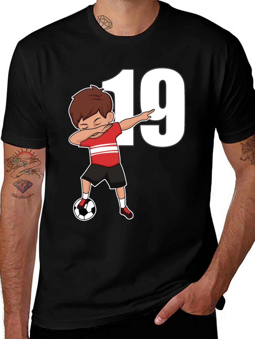 Soccer Dab Boy 19 T-Shirt