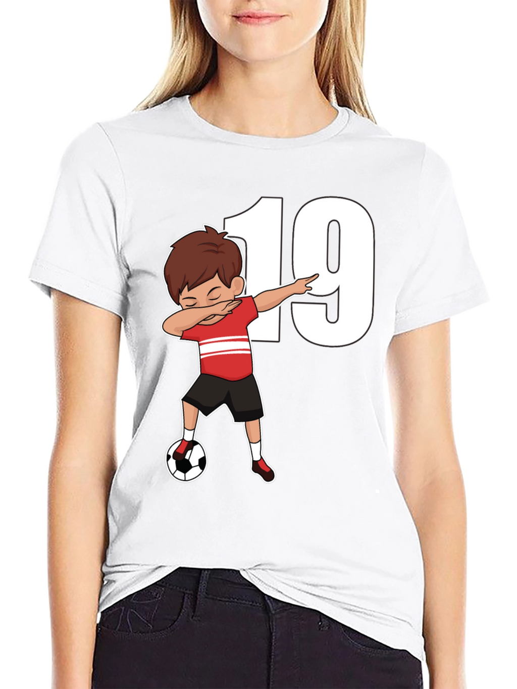 Soccer Dab Boy 19 T-Shirt