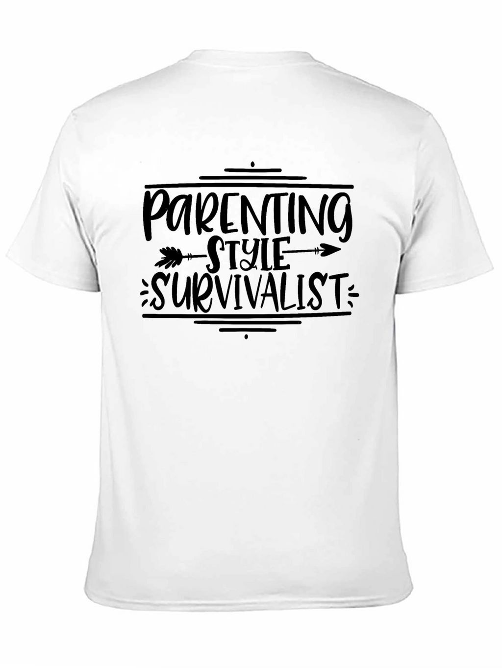 Parenting Style Survivalist Graphic T-Shirt
