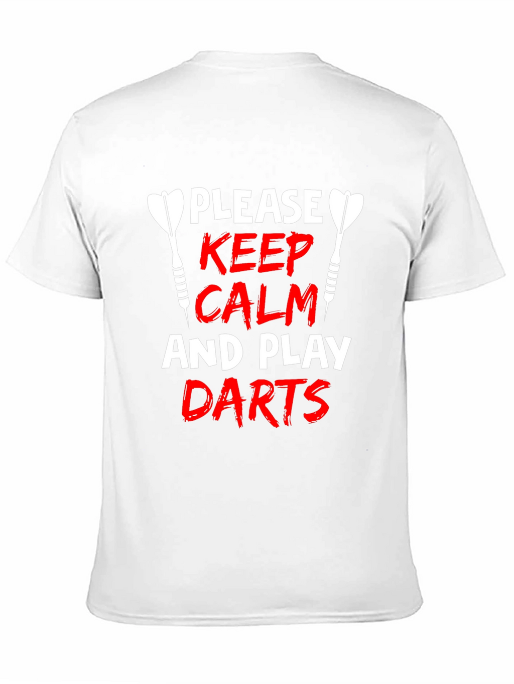 Keep Calm and Play Darts Graphic T-Shirt