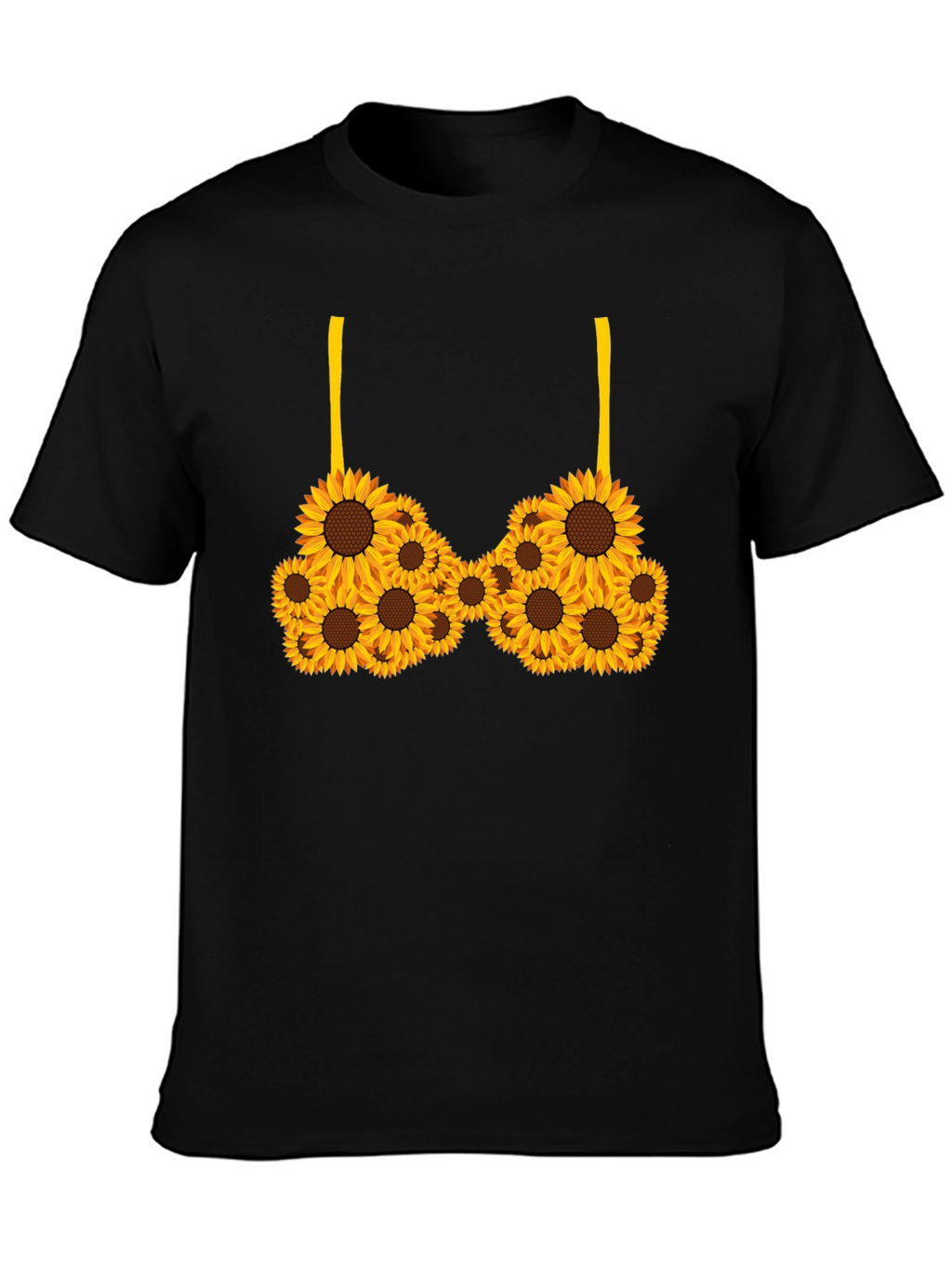 Sunflower Bra Black T-Shirt