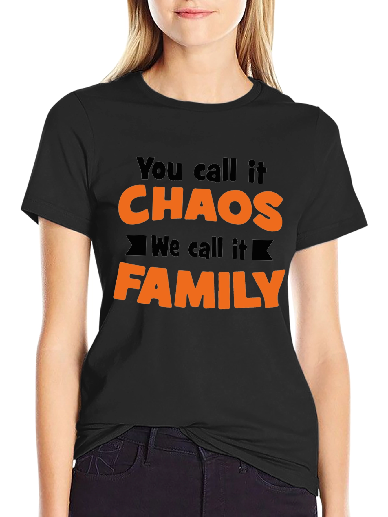 Chaos Family Graphic Tee - Soft Cotton Blend