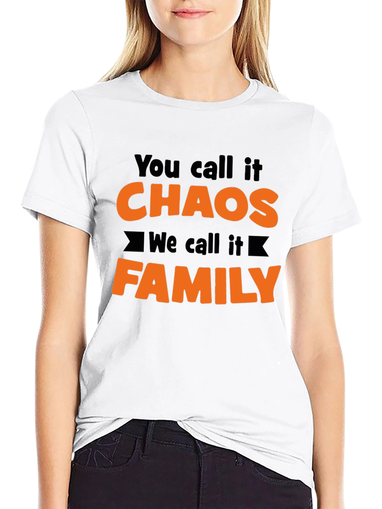 Chaos Family Graphic Tee - Soft Cotton Blend