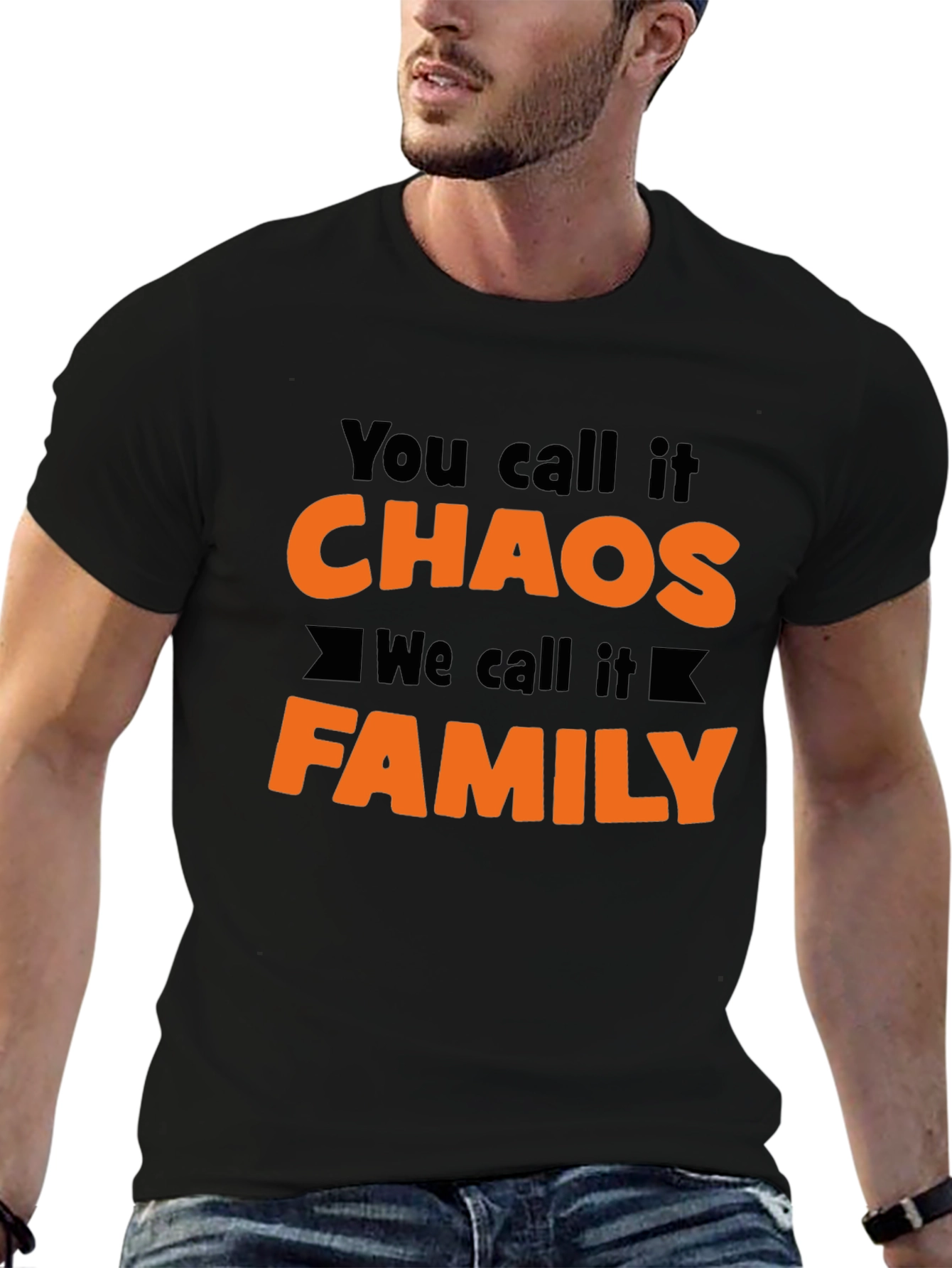 Chaos Family Graphic Tee - Soft Cotton Blend