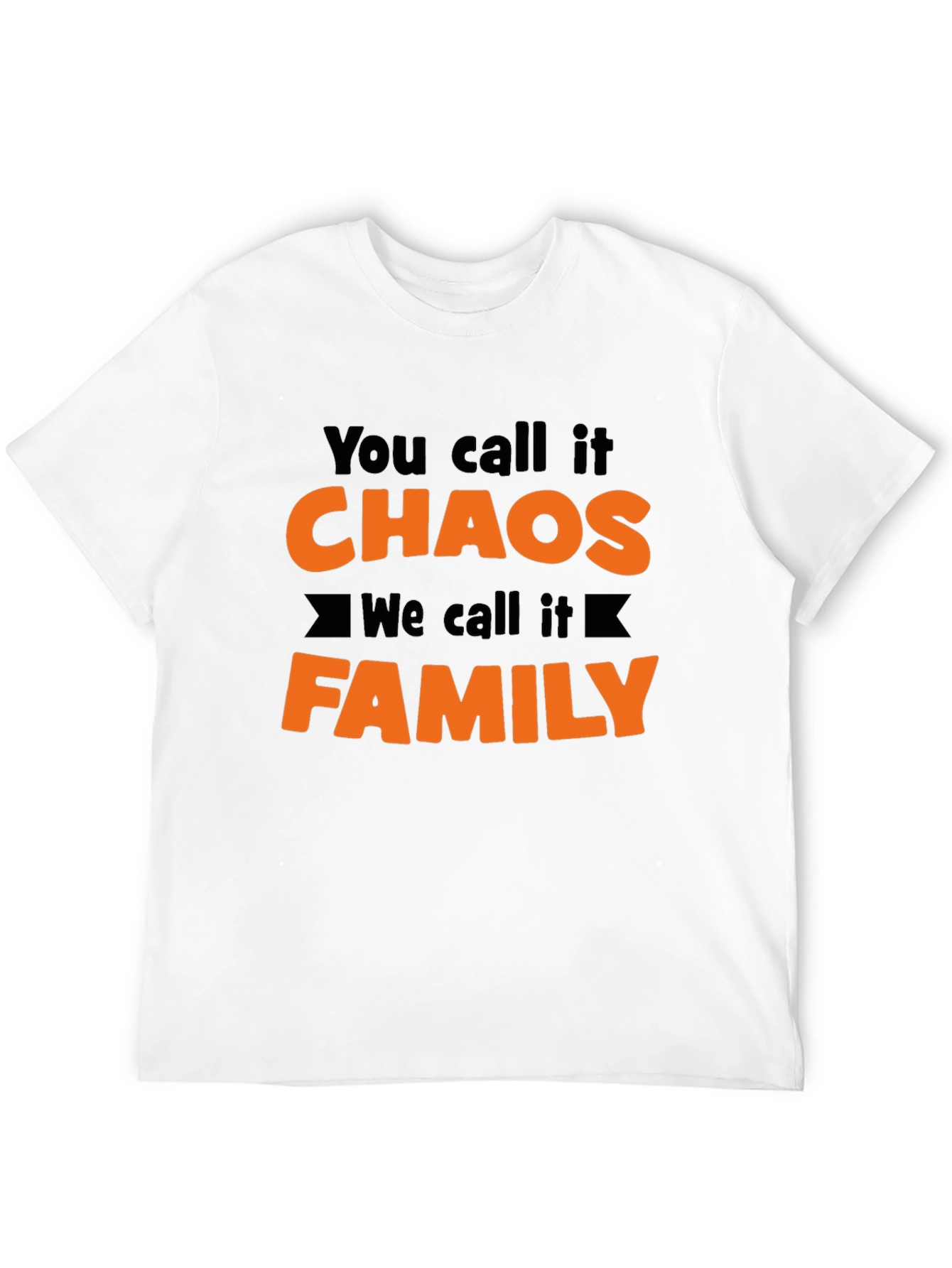 Chaos Family Graphic Tee - Soft Cotton Blend