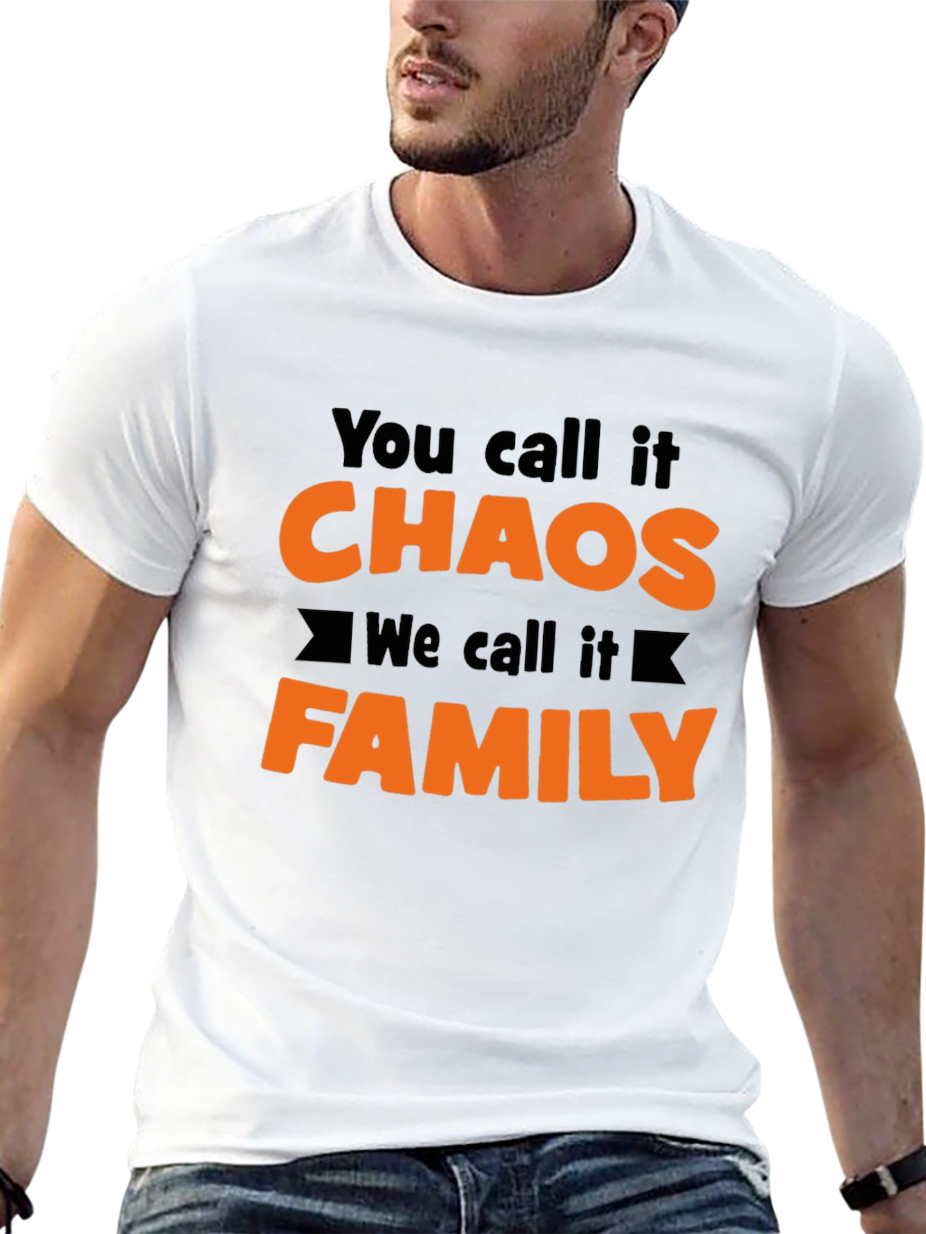 Chaos Family Graphic Tee - Soft Cotton Blend